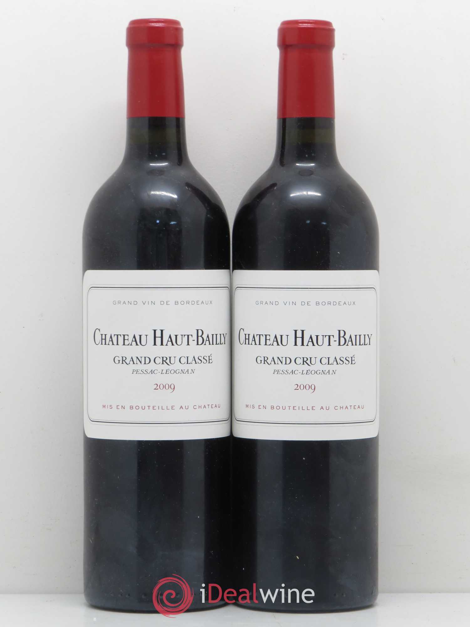 Château Haut-Bailly Cru Classé de Graves 2009 - Lot de 2 bouteilles - 0