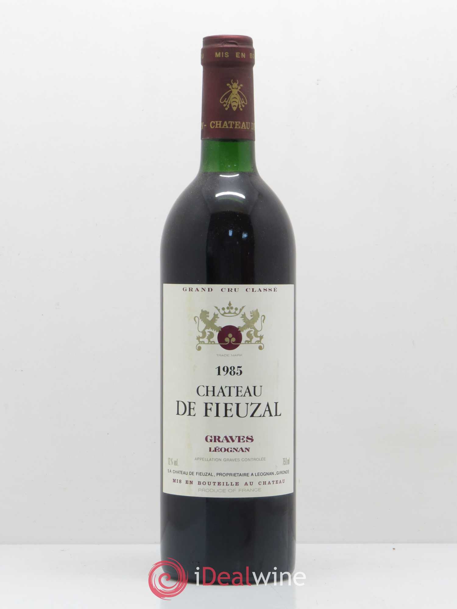 Château de Fieuzal Cru Classé de Graves 1985 - Lot de 1 bouteille - 0