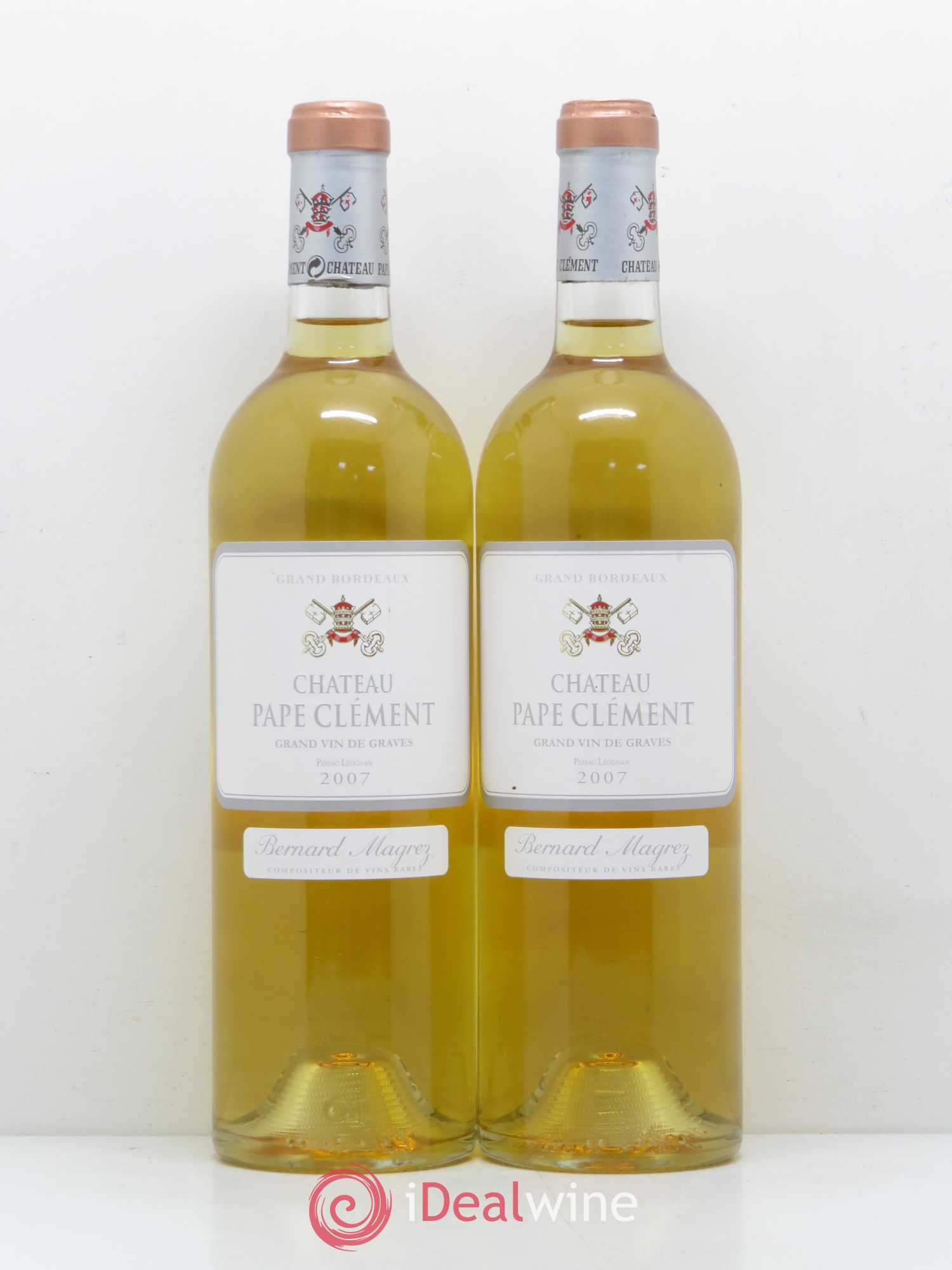 Château Pape Clément 2007 - Lot de 2 bouteilles - 0