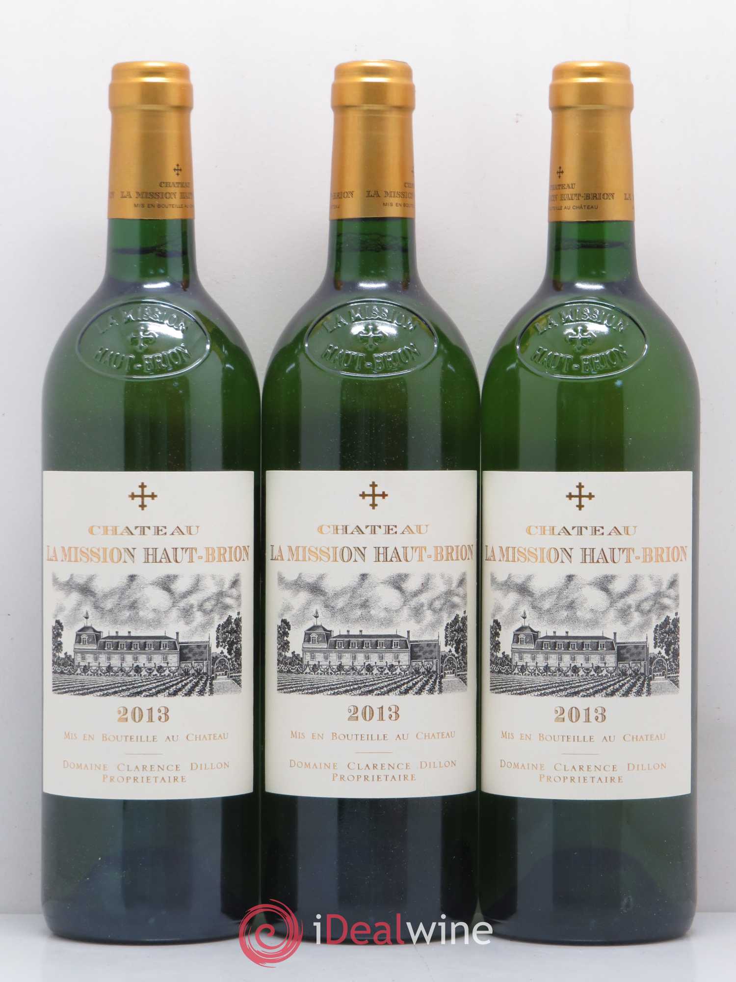 Château la Mission Haut-Brion (sans prix de réserve) 2013 - Lot de 3 bouteilles - 0