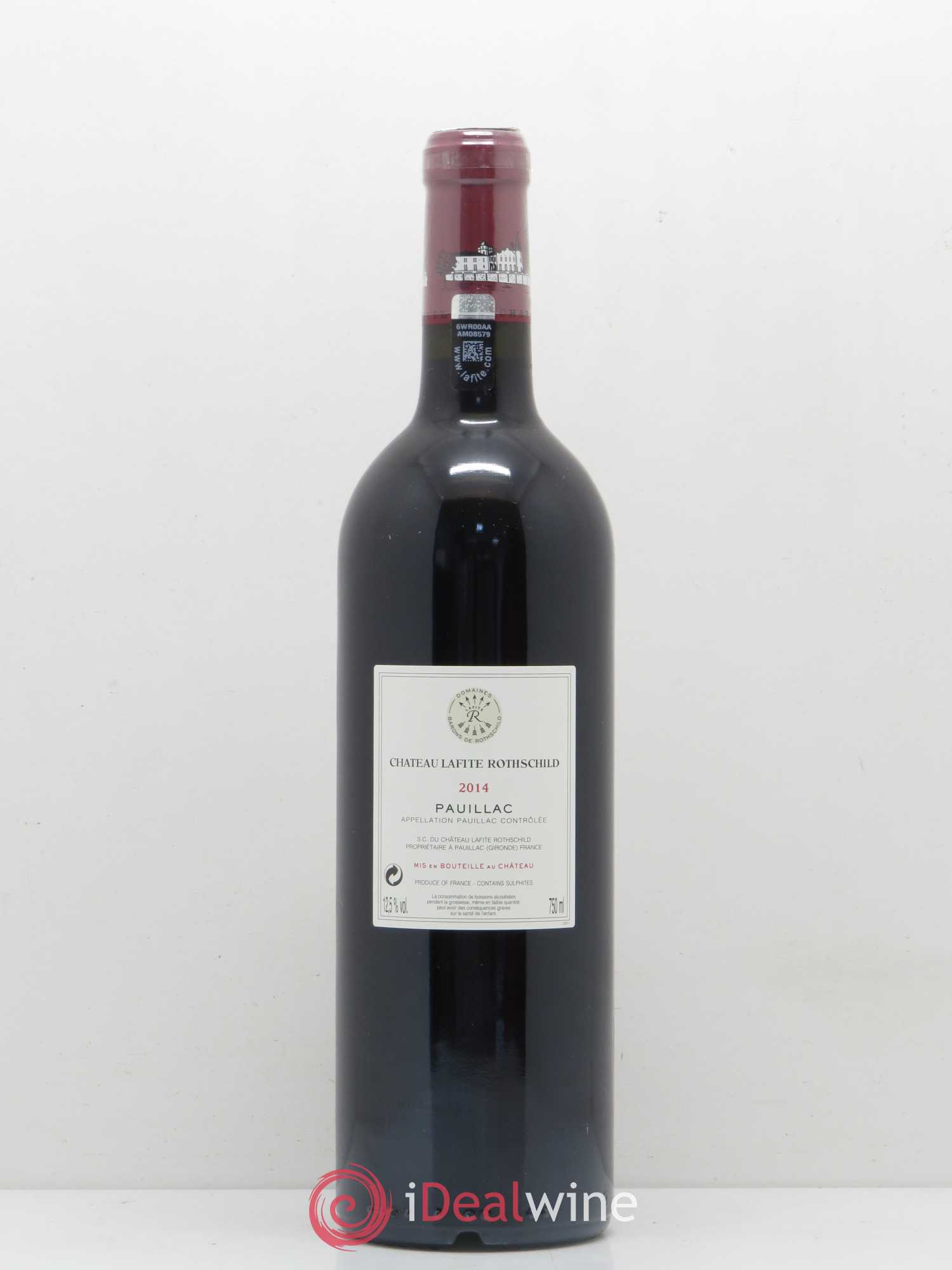 Château Lafite Rothschild 1er Grand Cru Classé 2014 - Lot de 1 bouteille - 1