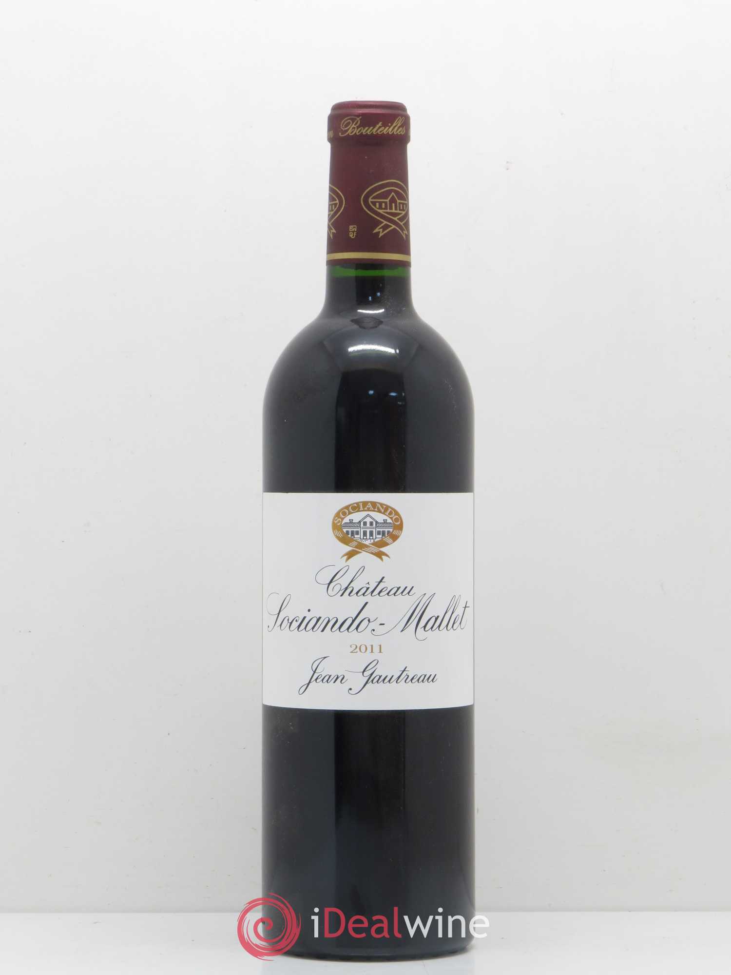 Château Sociando Mallet 2011 - Lot de 1 bouteille - 0