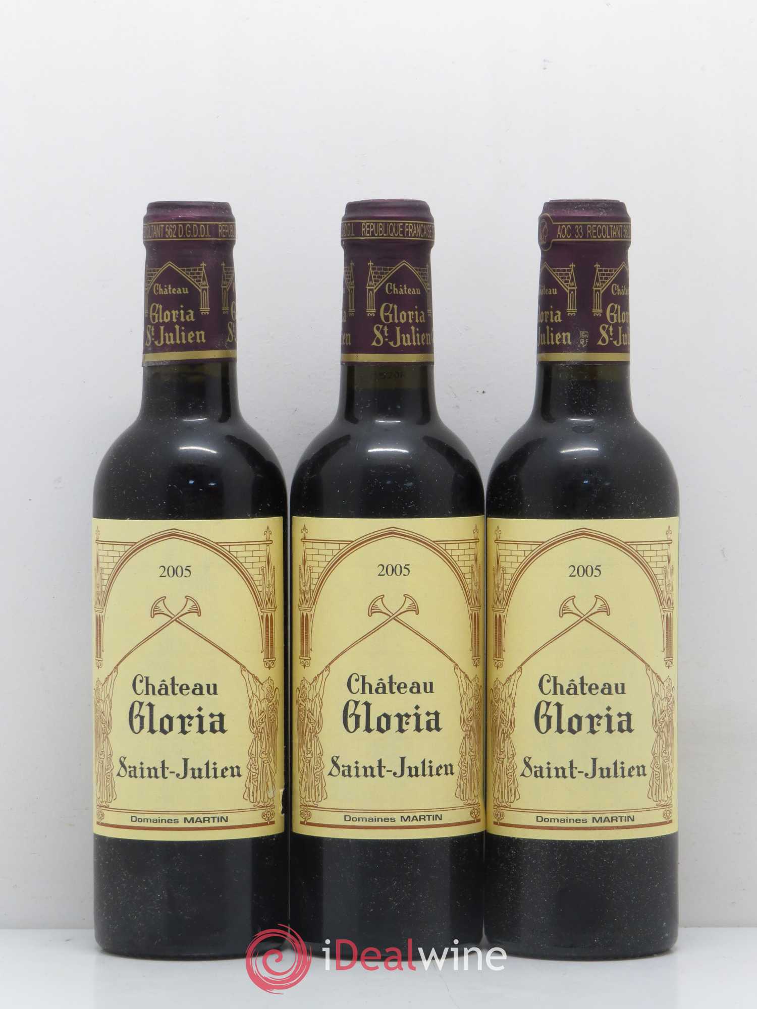 Château Gloria 2005 - Lot de 12 demi bouteilles - 3