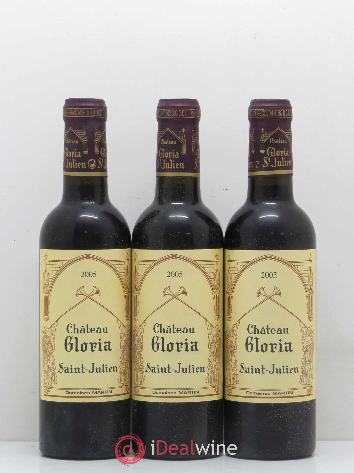 Château Gloria 2005 - Lot de 12 demi bouteilles - 4