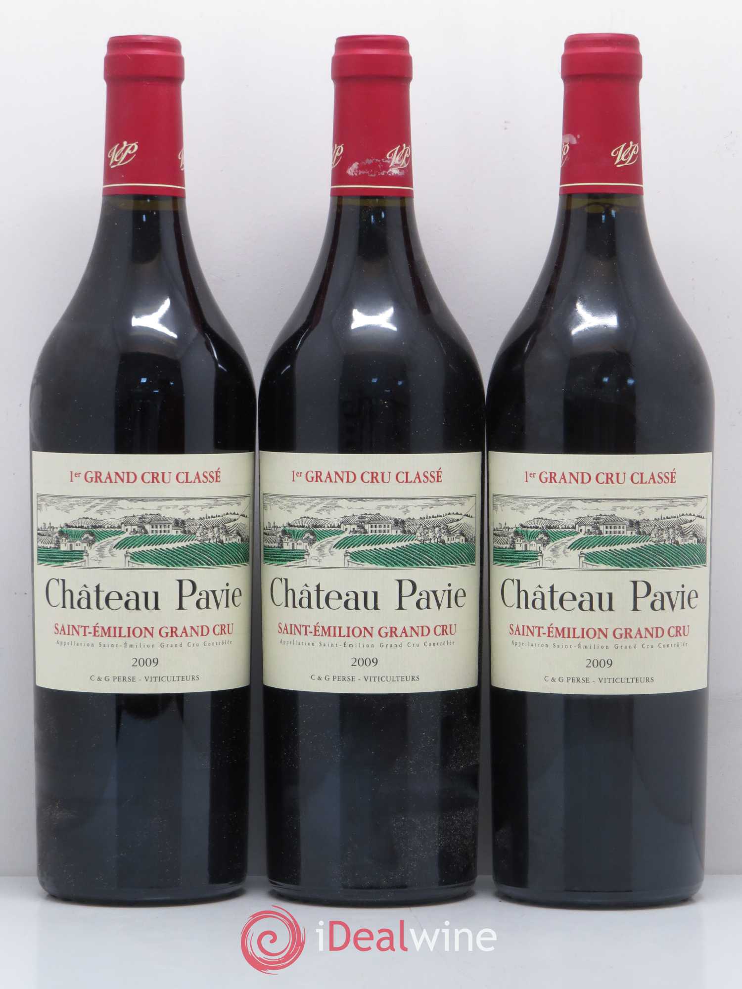 Château Pavie 1er Grand Cru Classé A 2009 - Lot de 6 bouteilles - 1
