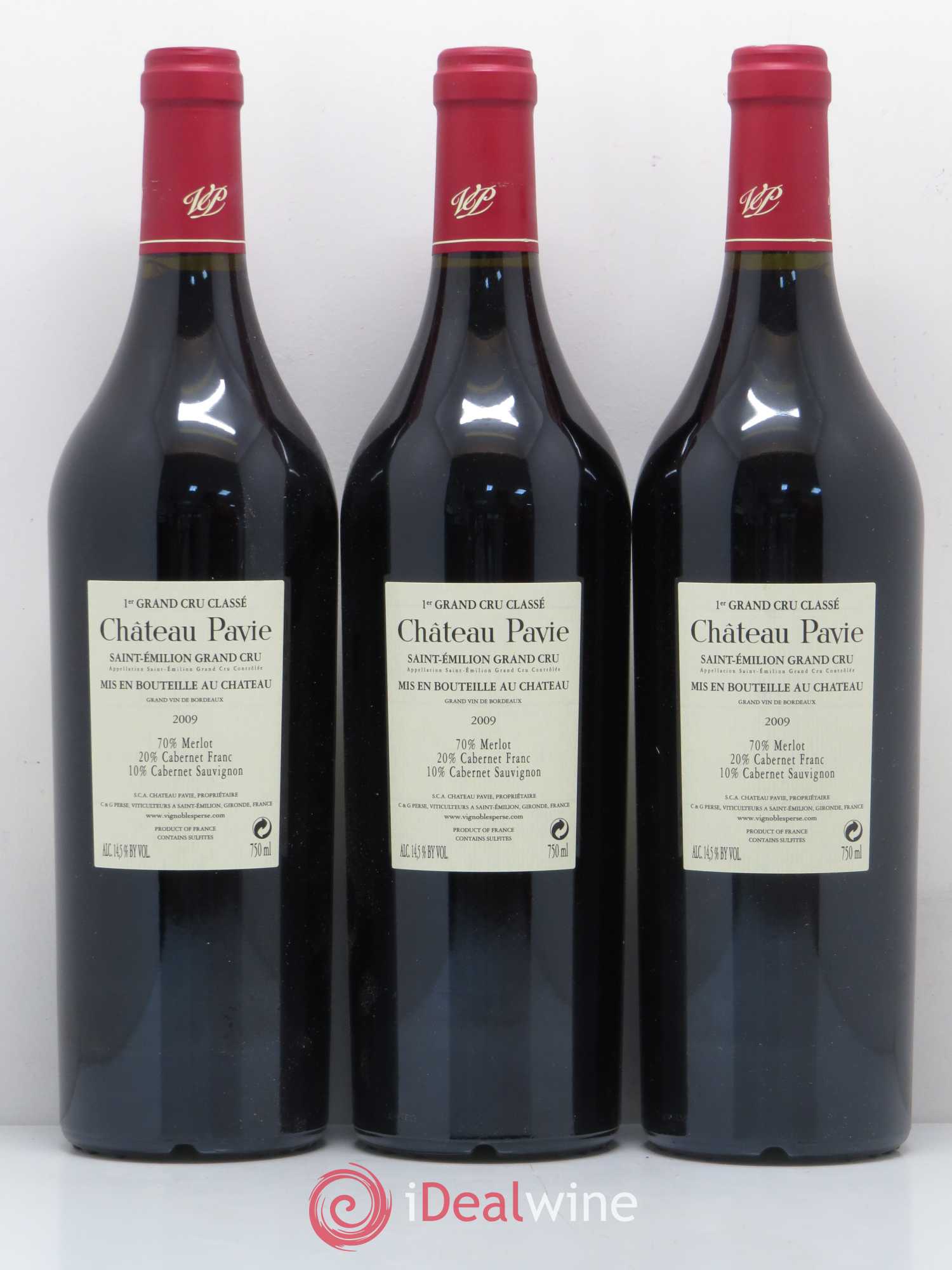 Château Pavie 1er Grand Cru Classé A 2009 - Lot de 6 bouteilles - 2