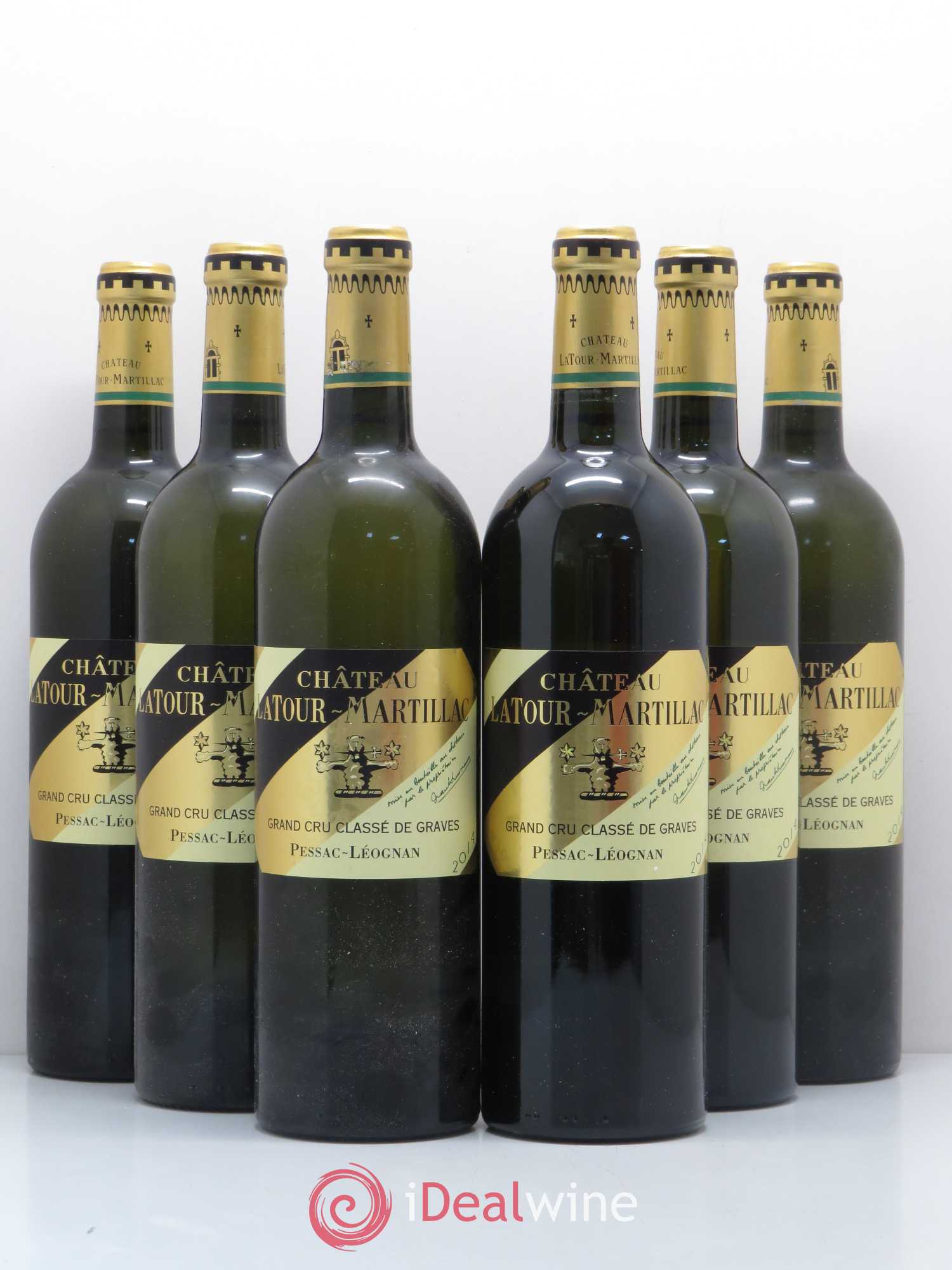 Château Latour-Martillac Cru Classé de Graves 2014 - Lot de 6 bouteilles - 0