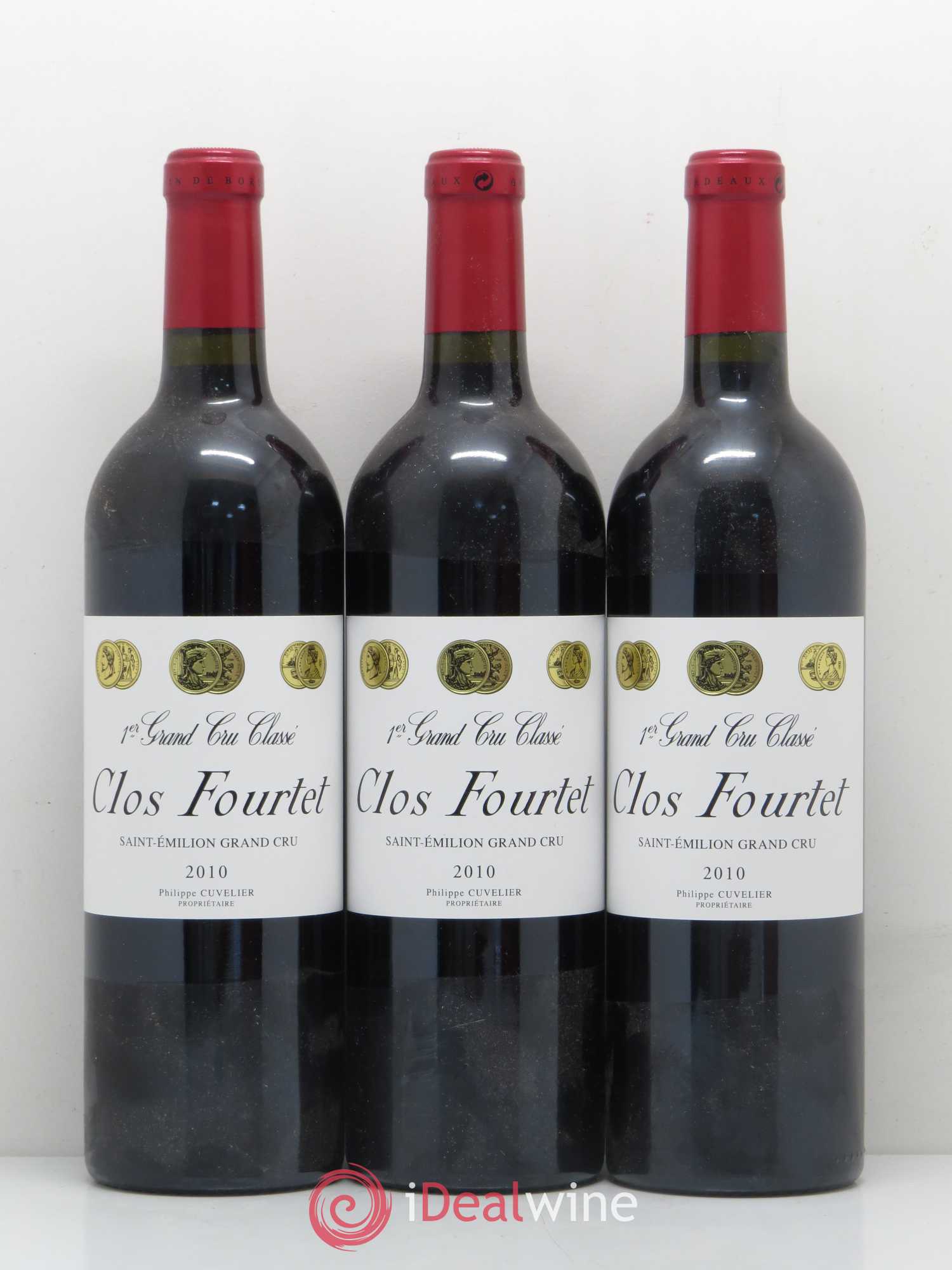 Clos Fourtet 1er Grand Cru Classé B 2010 - Lot de 6 bouteilles - 2