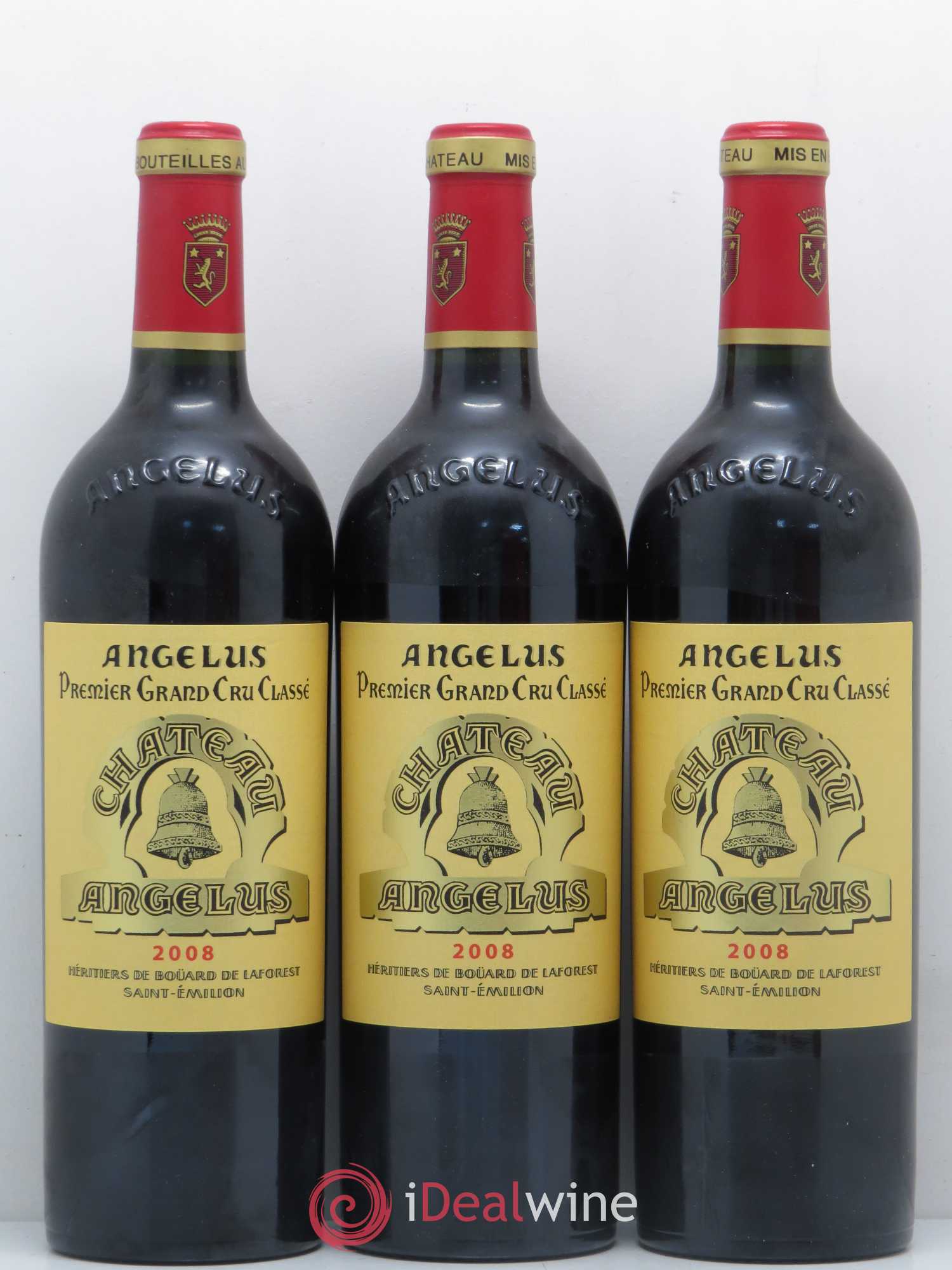 Château Angélus 1er Grand Cru Classé A 2008 - Lot de 6 bouteilles - 3
