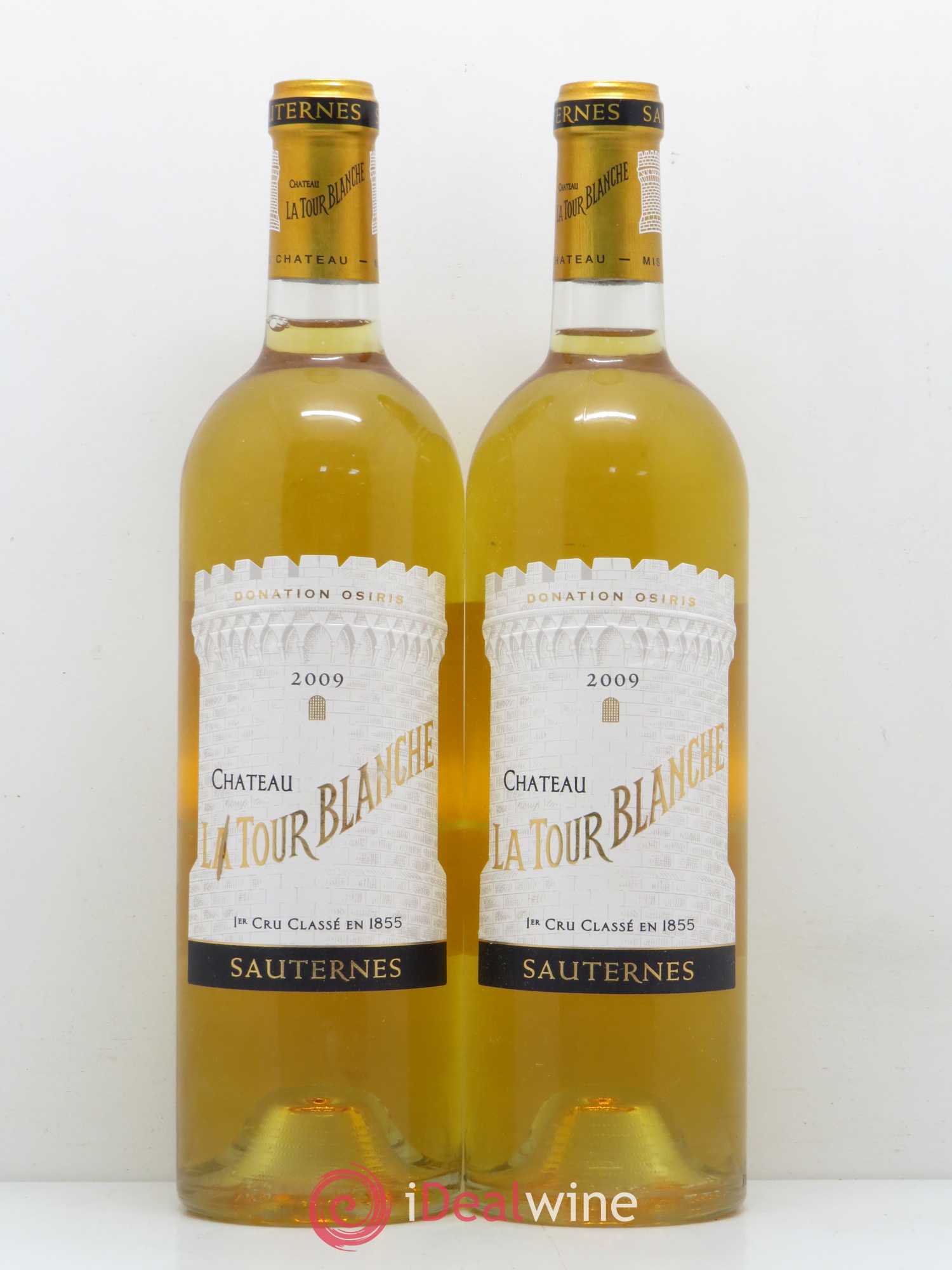 Château la Tour Blanche 1er Grand Cru Classé 2009 - Lotto di 2 bottiglie - 0