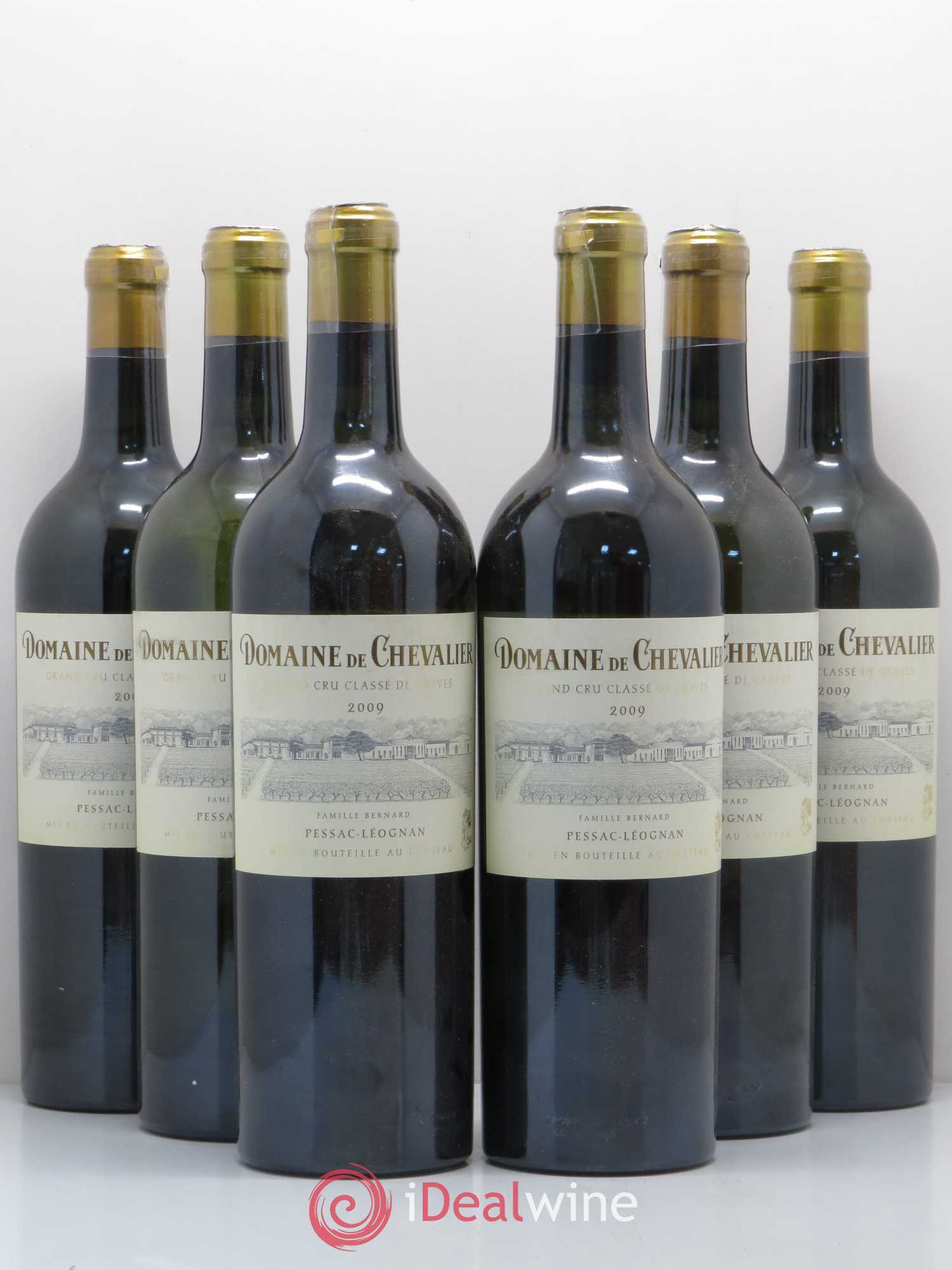 Domaine de Chevalier Cru Classé de Graves 2009 - Lot de 6 bouteilles - 0