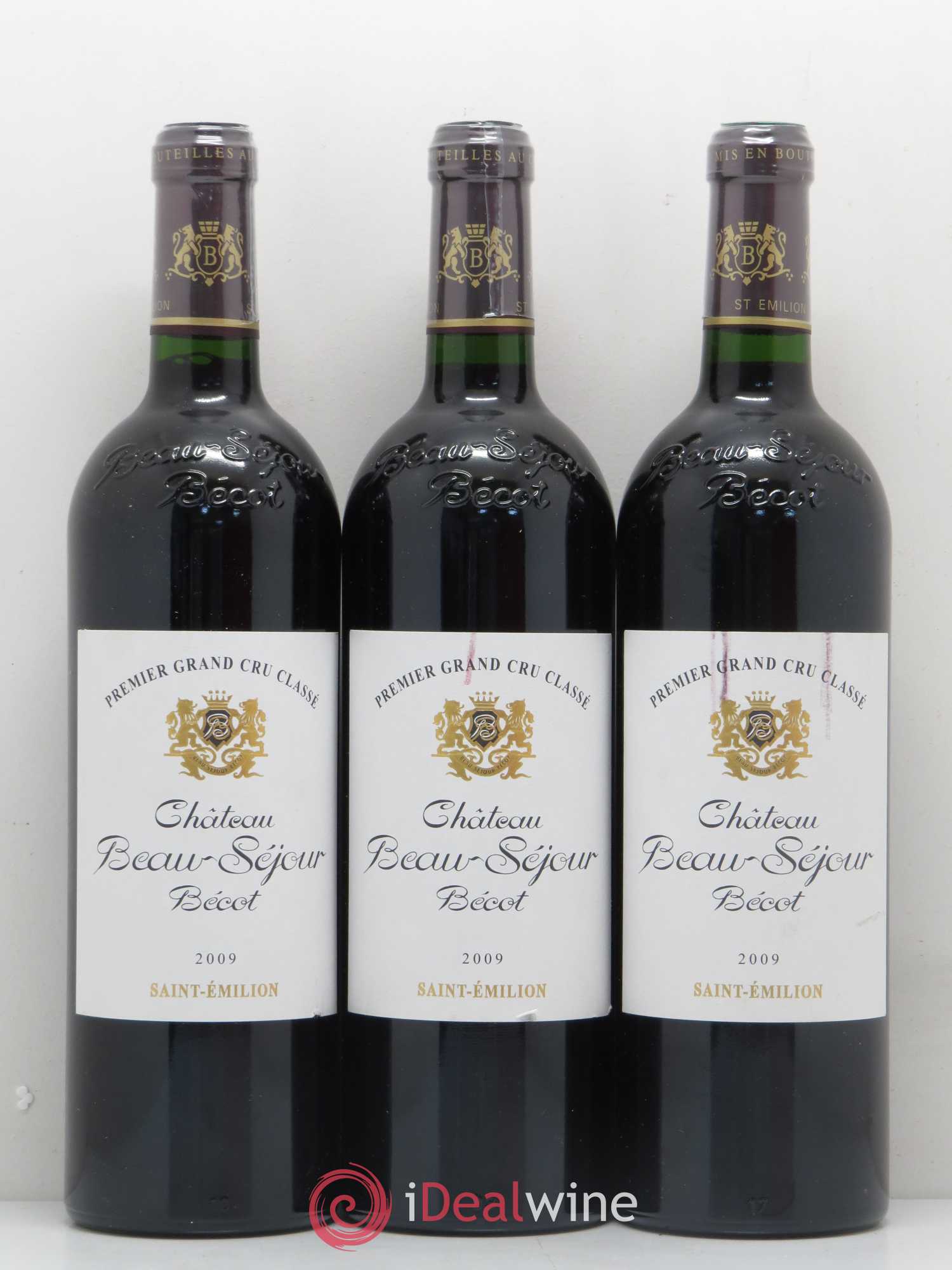 Château Beau-Séjour Bécot 1er Grand Cru Classé B 2009 - Lot de 6 bouteilles - 2