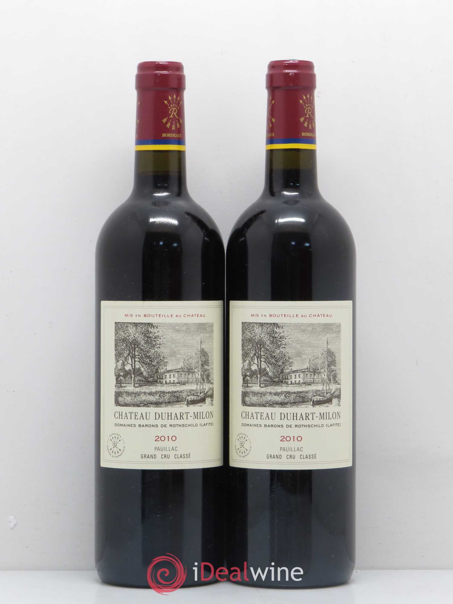 Château Duhart-Milon 4ème Grand Cru Classé 2010 - Lot de 2 bouteilles - 0