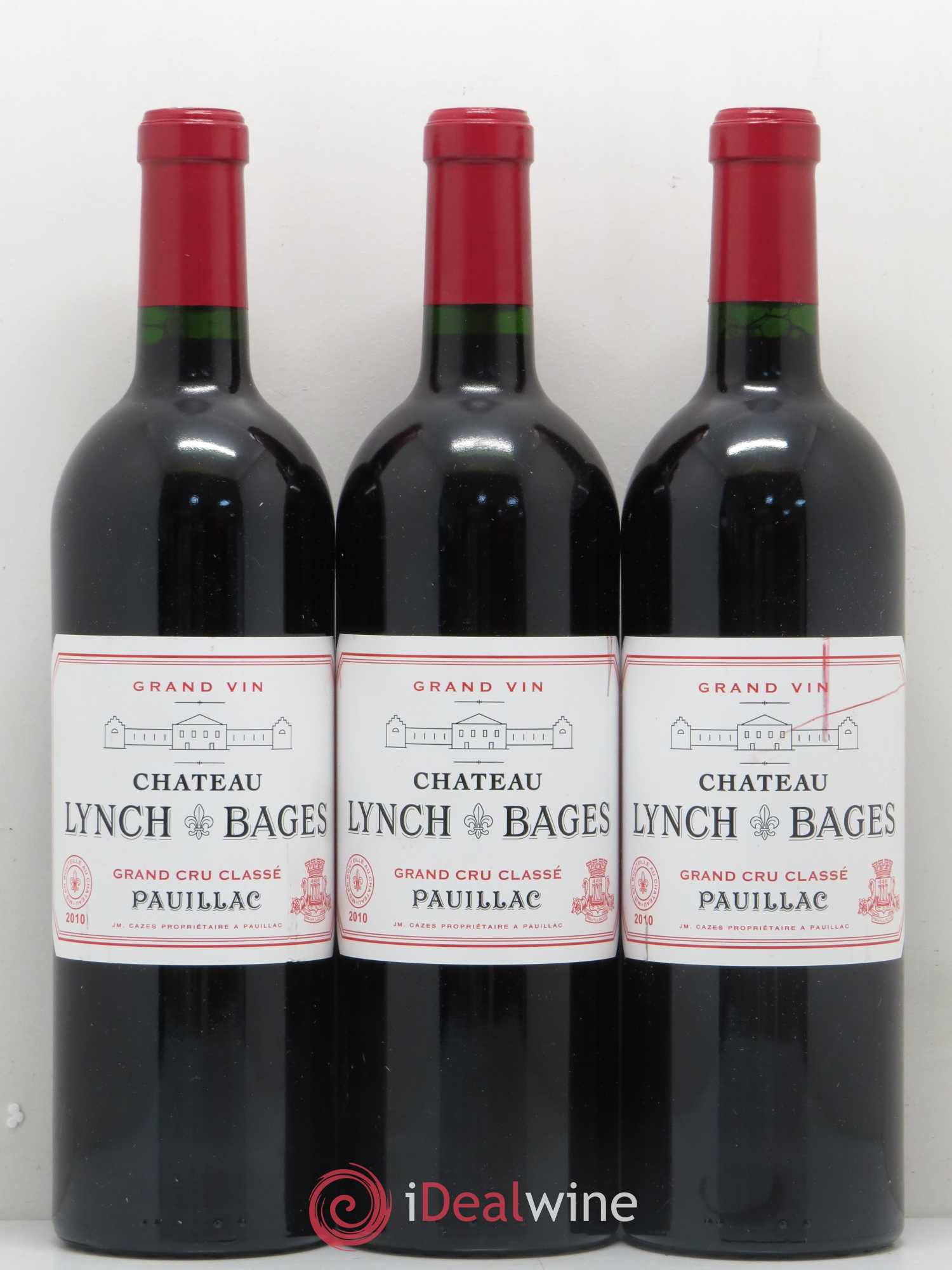 Château Lynch Bages 5ème Grand Cru Classé 2010 - Lot de 6 bouteilles - 1