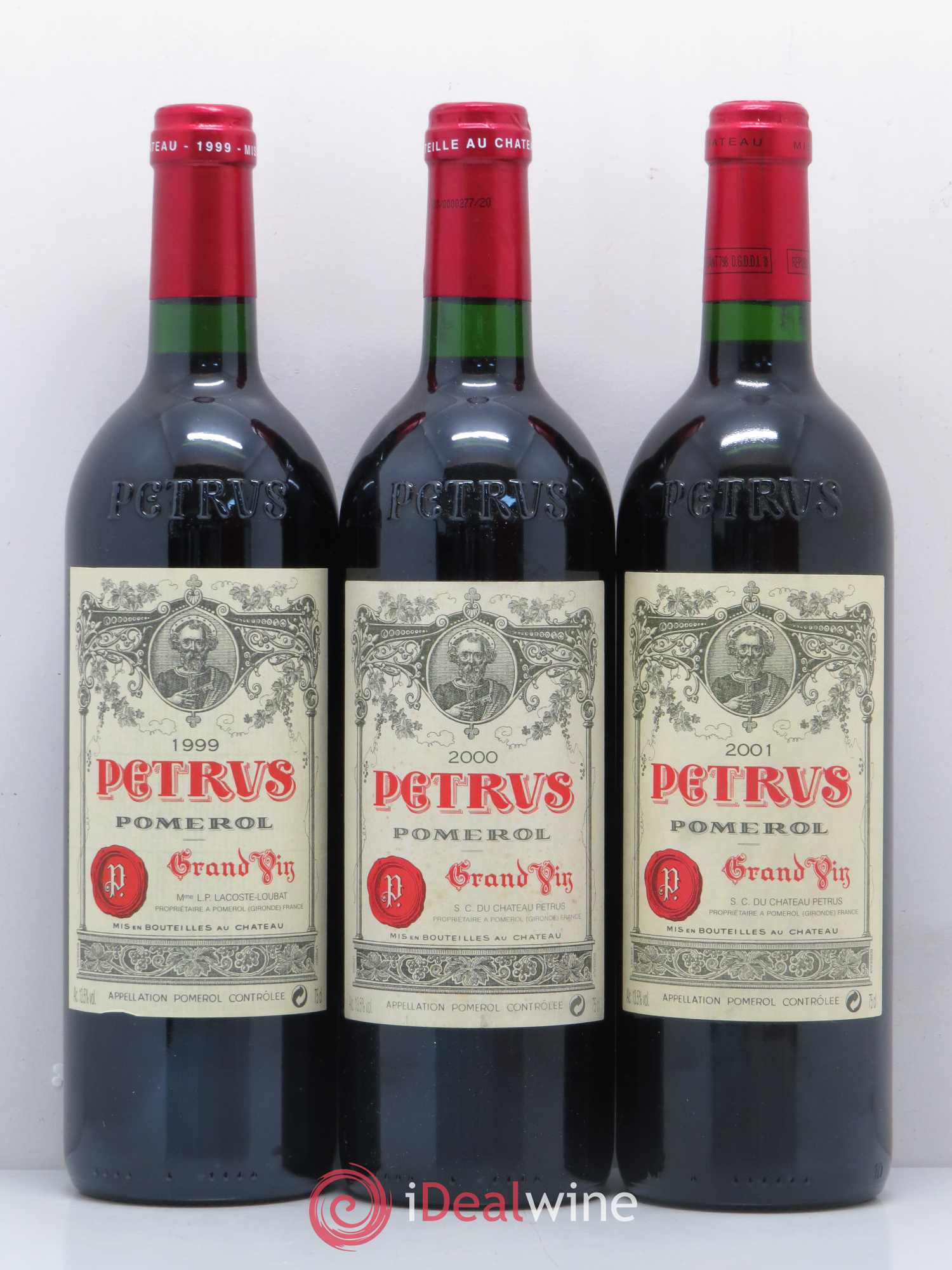 Verticale de Petrus 1999-2014  - Lot de 16 bouteilles - 1