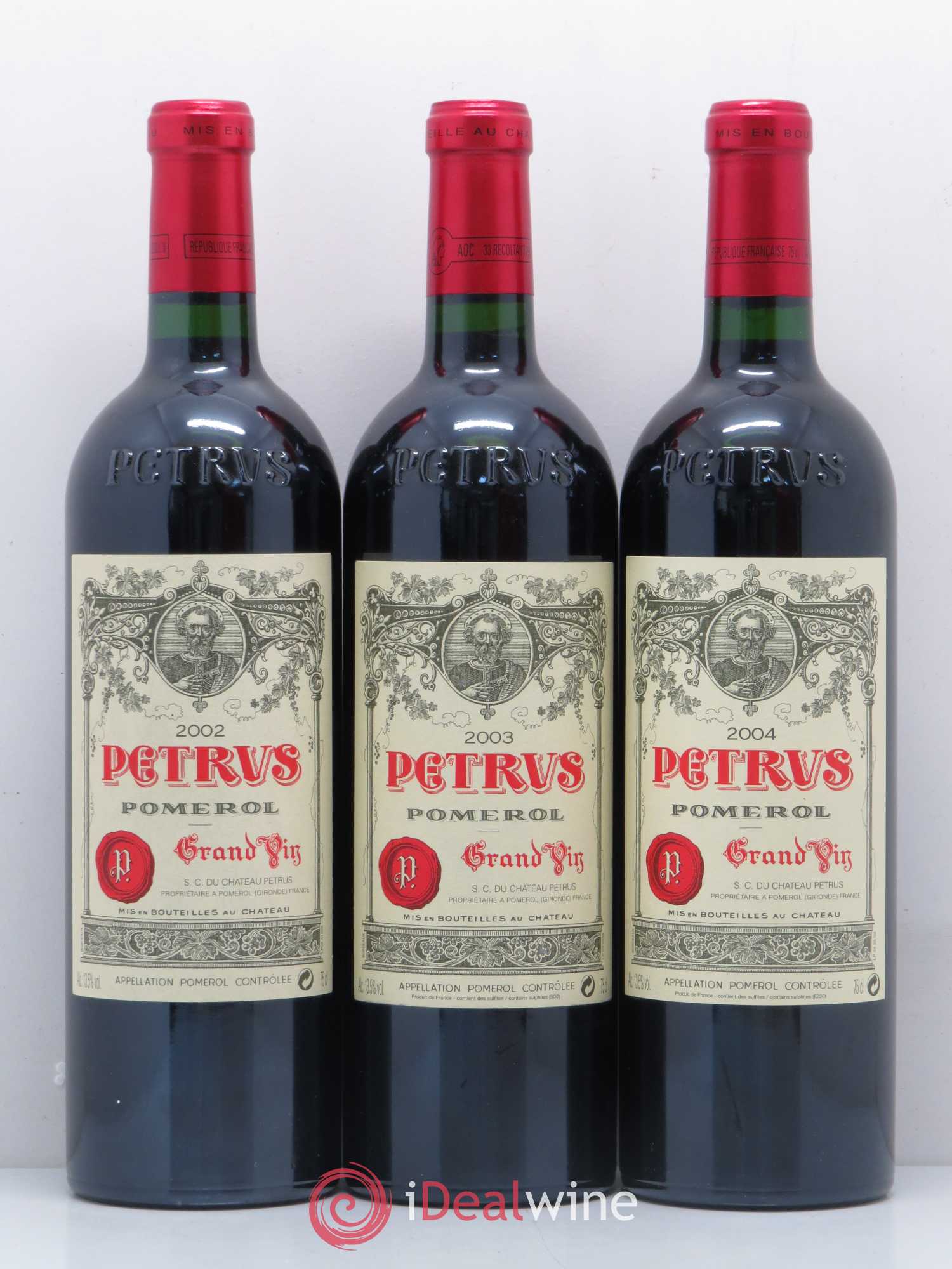 Verticale de Petrus 1999-2014  - Lot de 16 bouteilles - 2