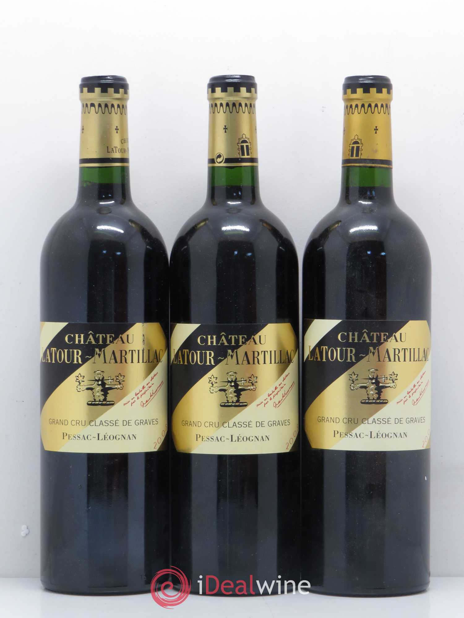 Château Latour-Martillac Cru Classé de Graves 2005 - Lot de 6 bouteilles - 2