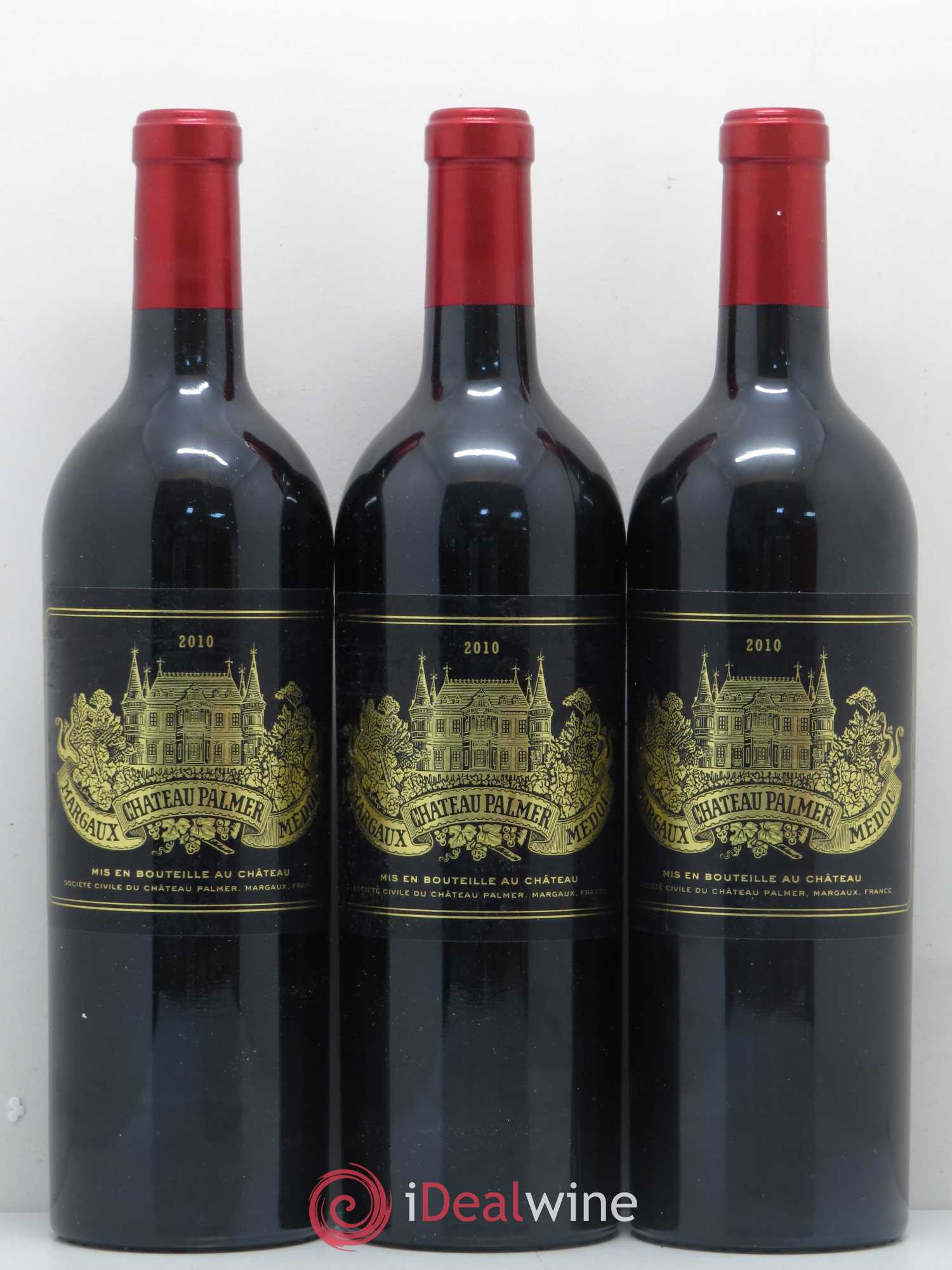Château Palmer 3ème Grand Cru Classé 2010 - Lot de 6 bouteilles - 1