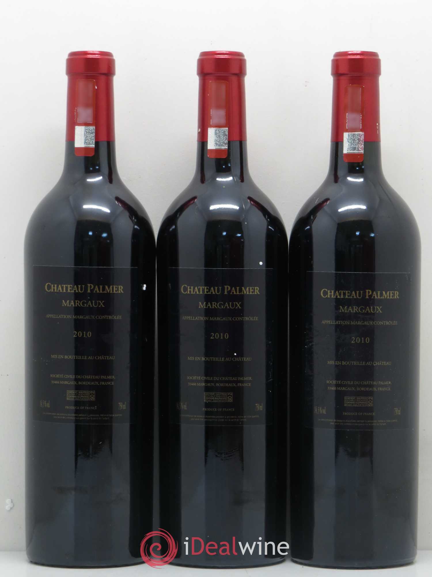 Château Palmer 3ème Grand Cru Classé 2010 - Lot de 6 bouteilles - 4