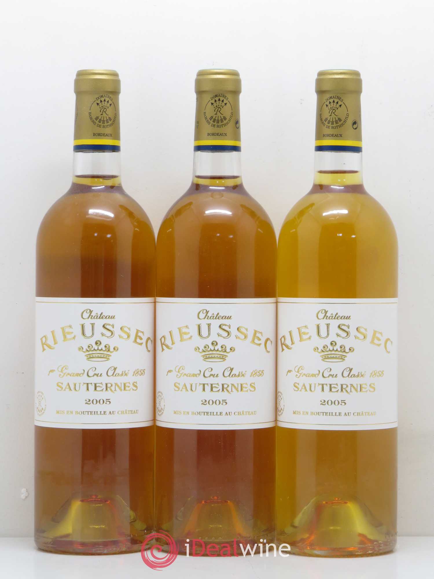 Château Rieussec 1er Grand Cru Classé 2005 - Lotto di 12 bottiglie - 4
