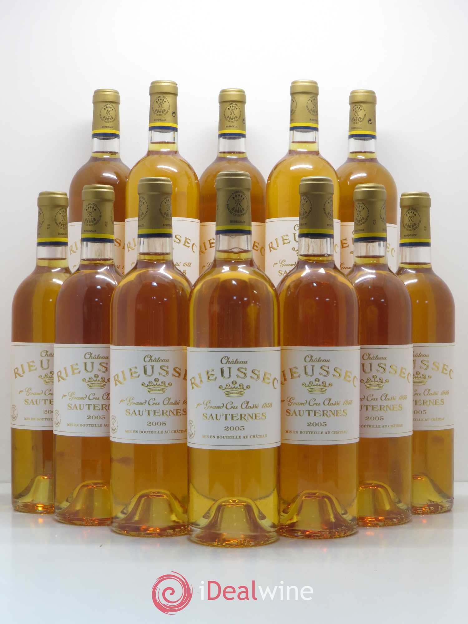 Château Rieussec 1er Grand Cru Classé 2005 - Lotto di 12 bottiglie - 0