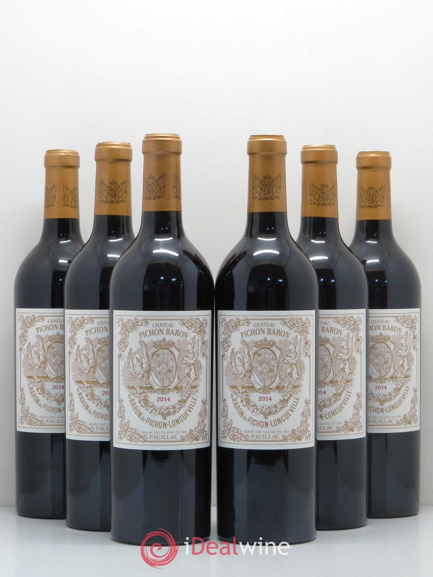 Pichon Longueville Baron 2ème Grand Cru Classé 2014 - Lot de 6 bouteilles - 0