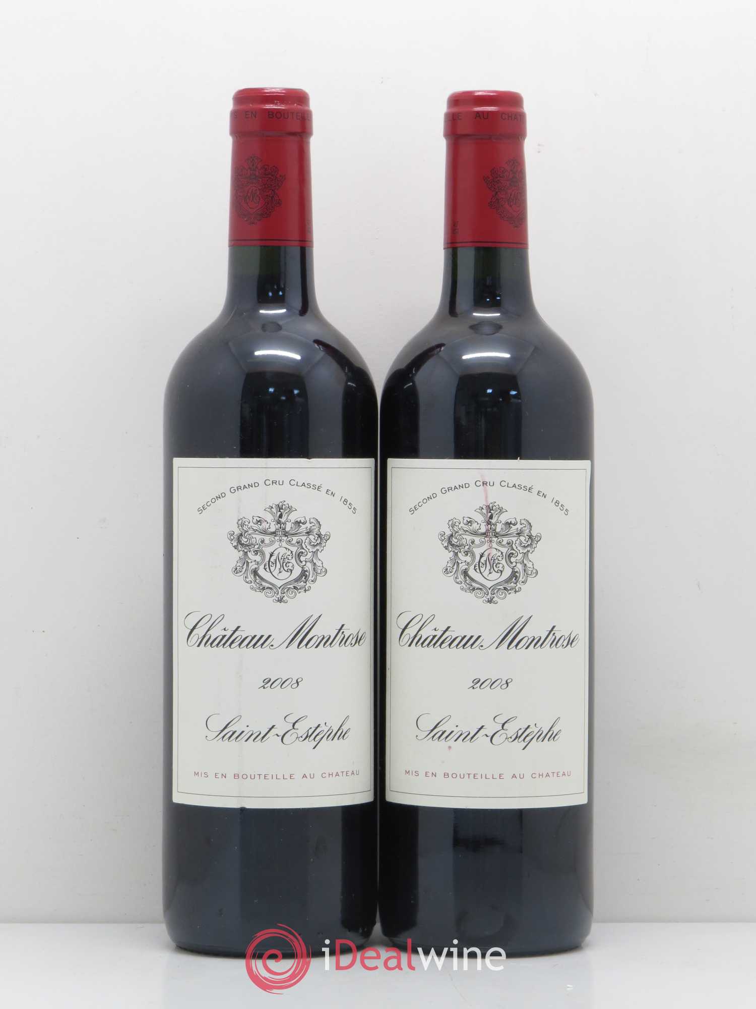 Château Montrose 2ème Grand Cru Classé 2008 - Lot de 2 bouteilles - 0