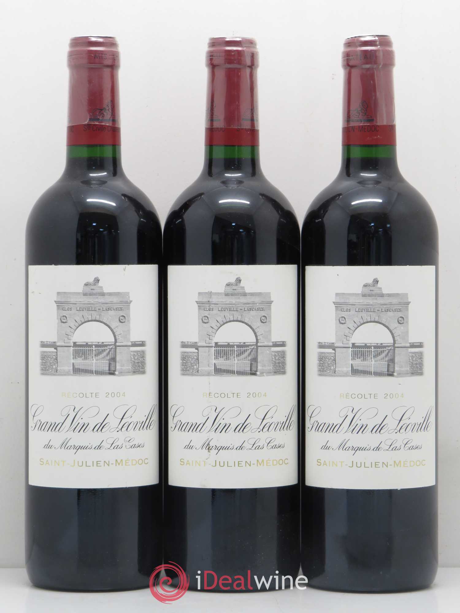 Château Léoville Las Cases 2ème Grand Cru Classé 2004 - Lot de 6 bouteilles - 2