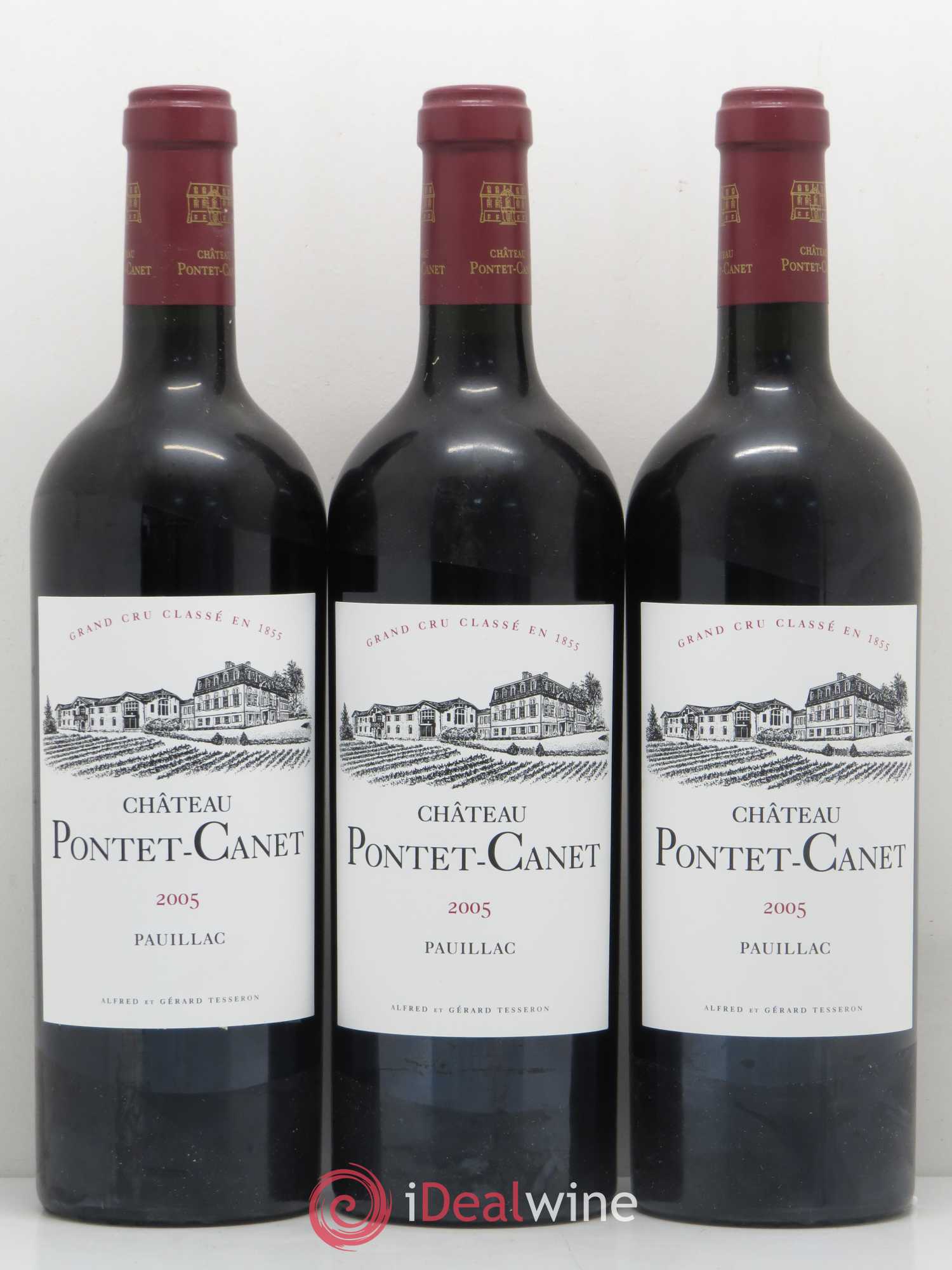Château Pontet Canet 5ème Grand Cru Classé 2005 - Lot de 6 bouteilles - 2