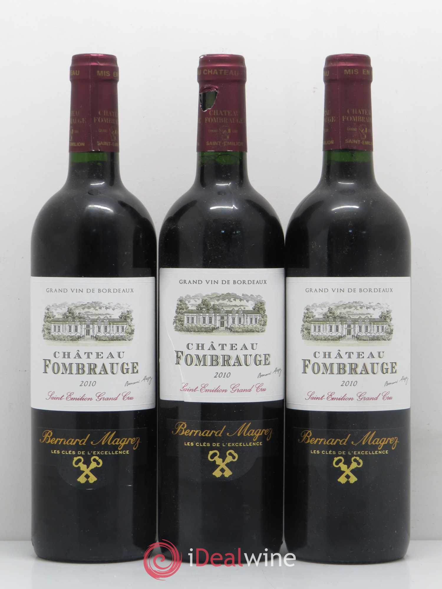 Château Fombrauge Grand Cru Classé 2010 - Lot de 5 bouteilles - 1