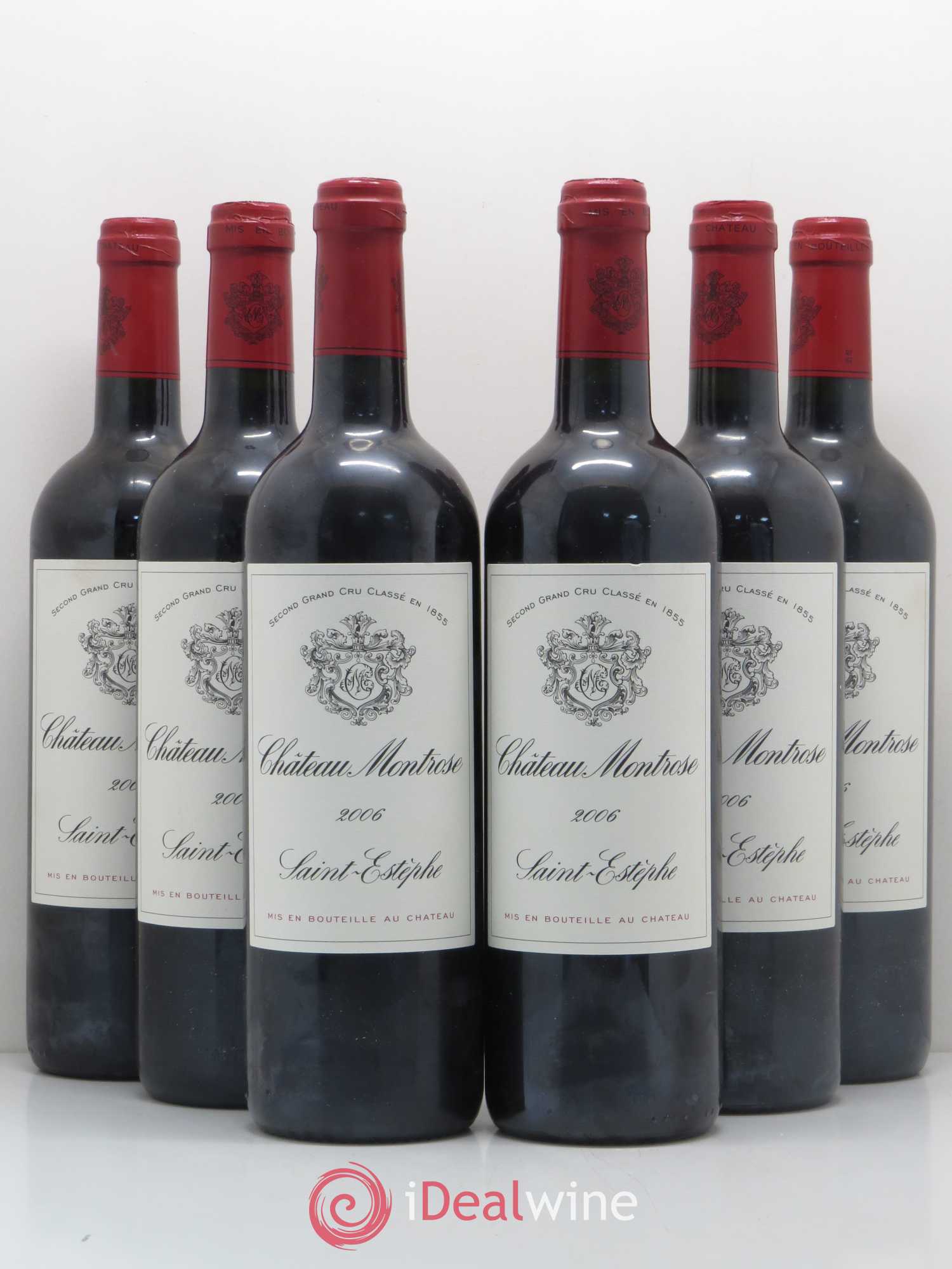 Château Montrose 2ème Grand Cru Classé 2006 - Lot de 6 bouteilles - 0