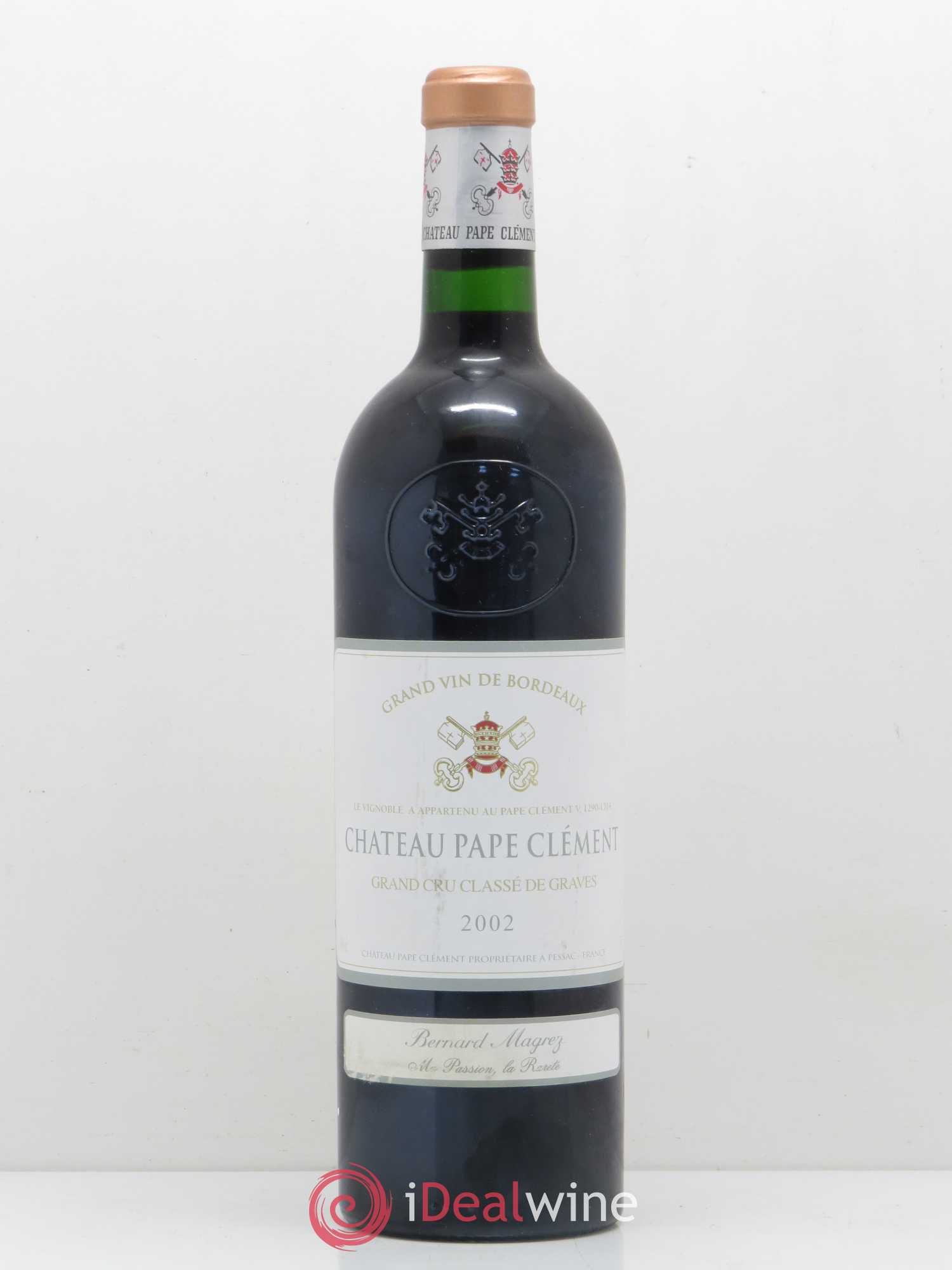 Château Pape Clément Cru Classé de Graves 2002 - Lot de 1 bouteille - 0