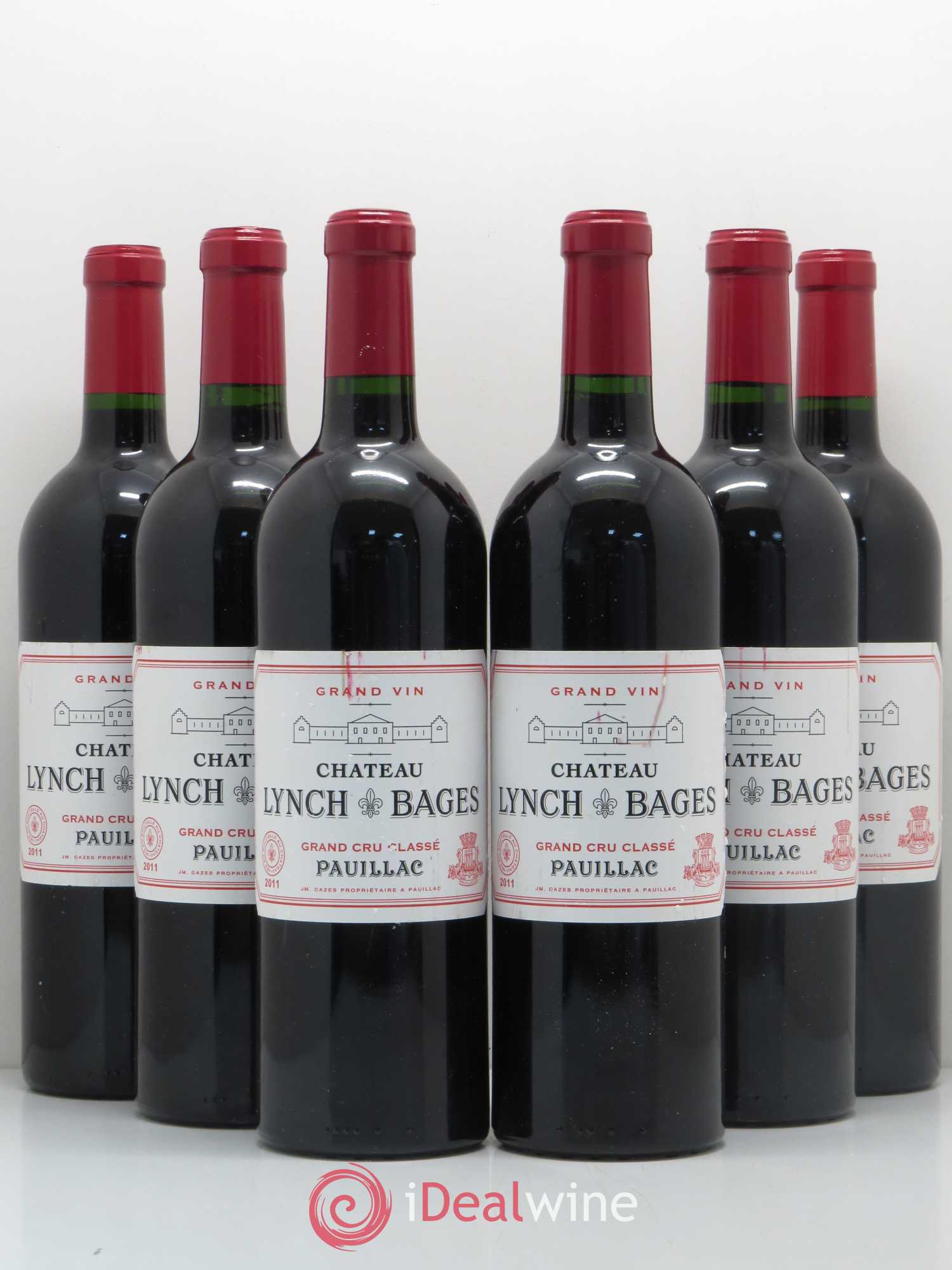 Château Lynch Bages 5ème Grand Cru Classé 2011 - Lot de 6 bouteilles - 0