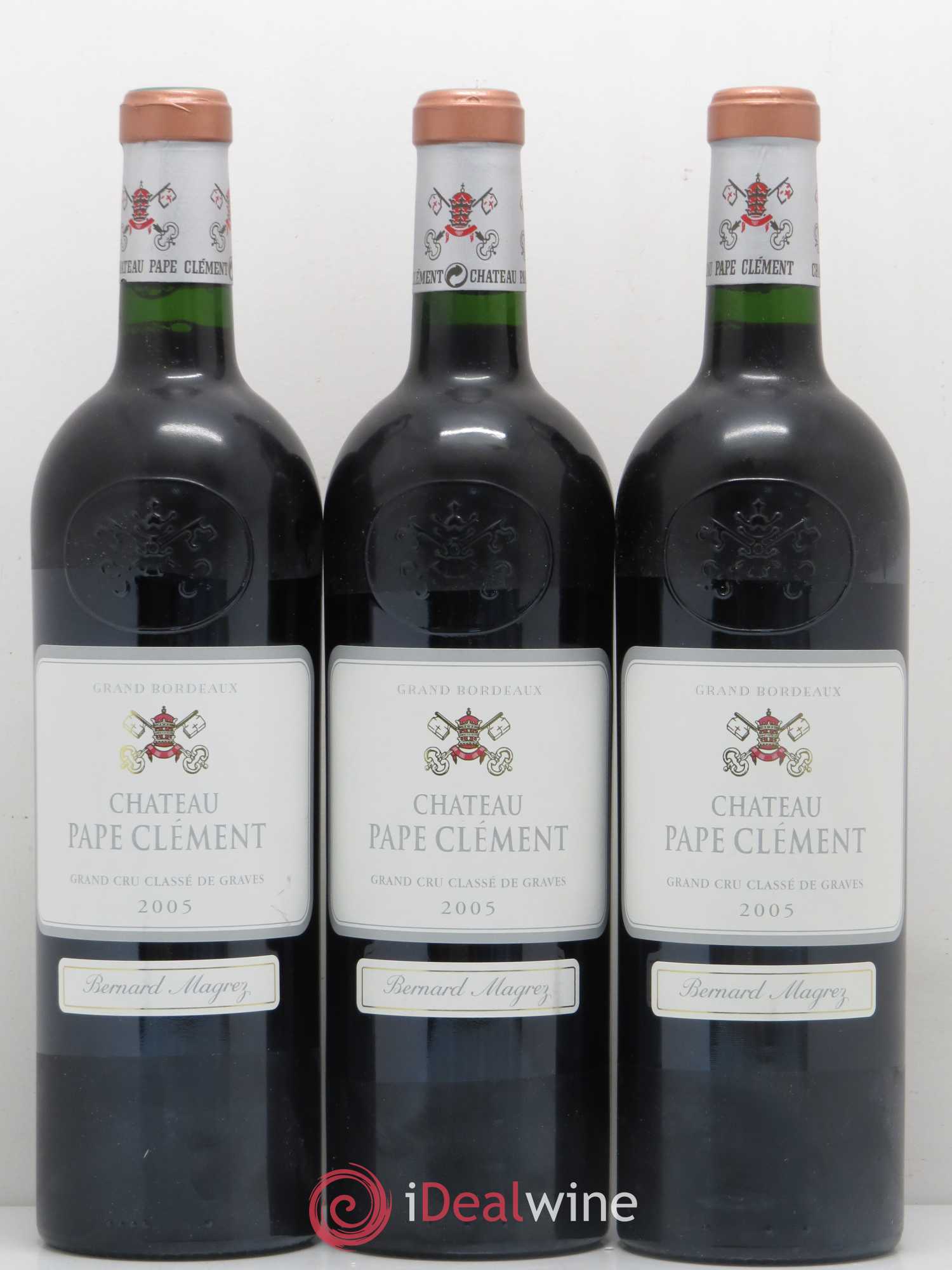 Château Pape Clément Cru Classé de Graves 2005 - Lot de 6 bouteilles - 1