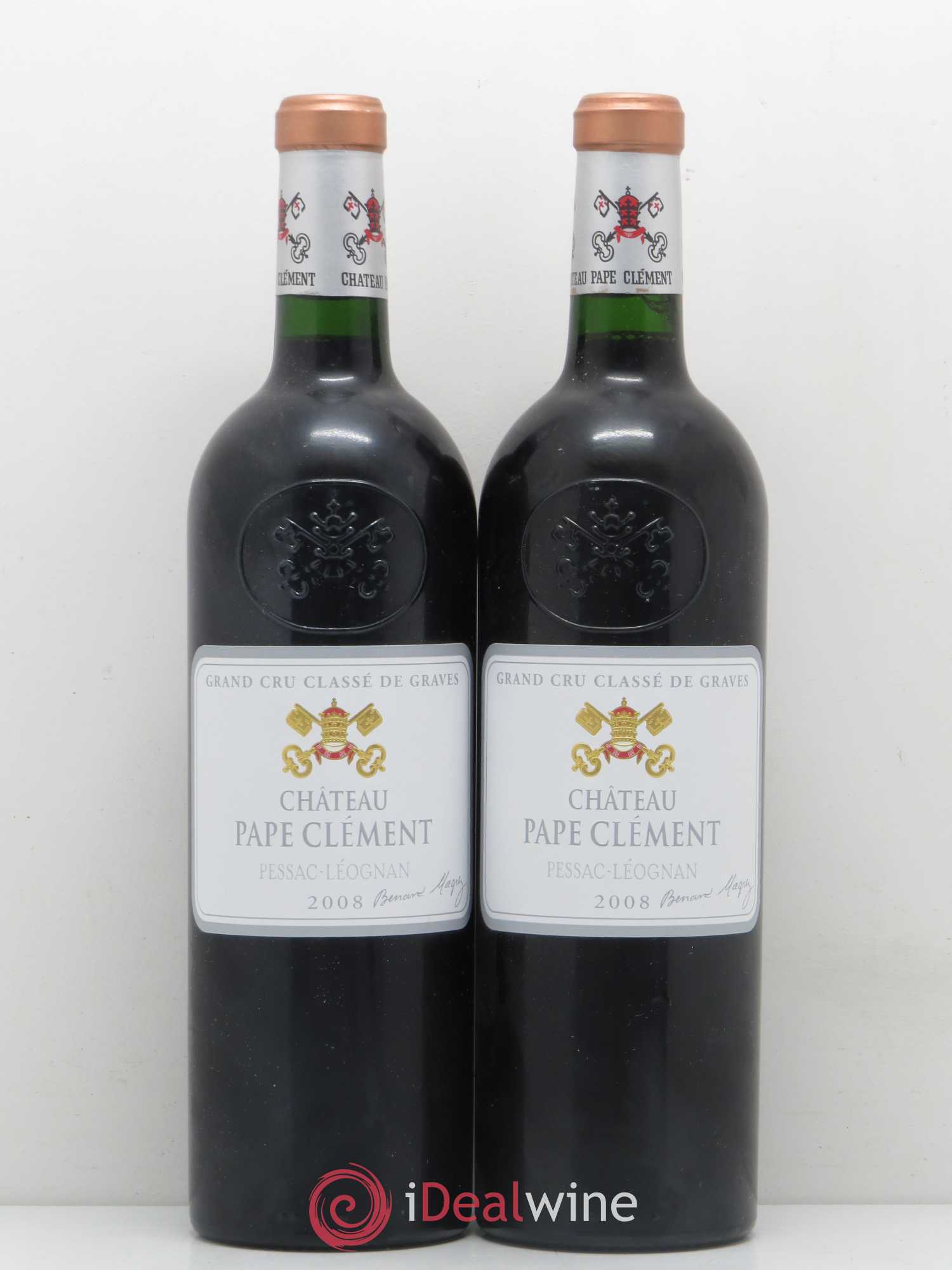 Château Pape Clément Cru Classé de Graves 2008 - Lot de 2 bouteilles - 0