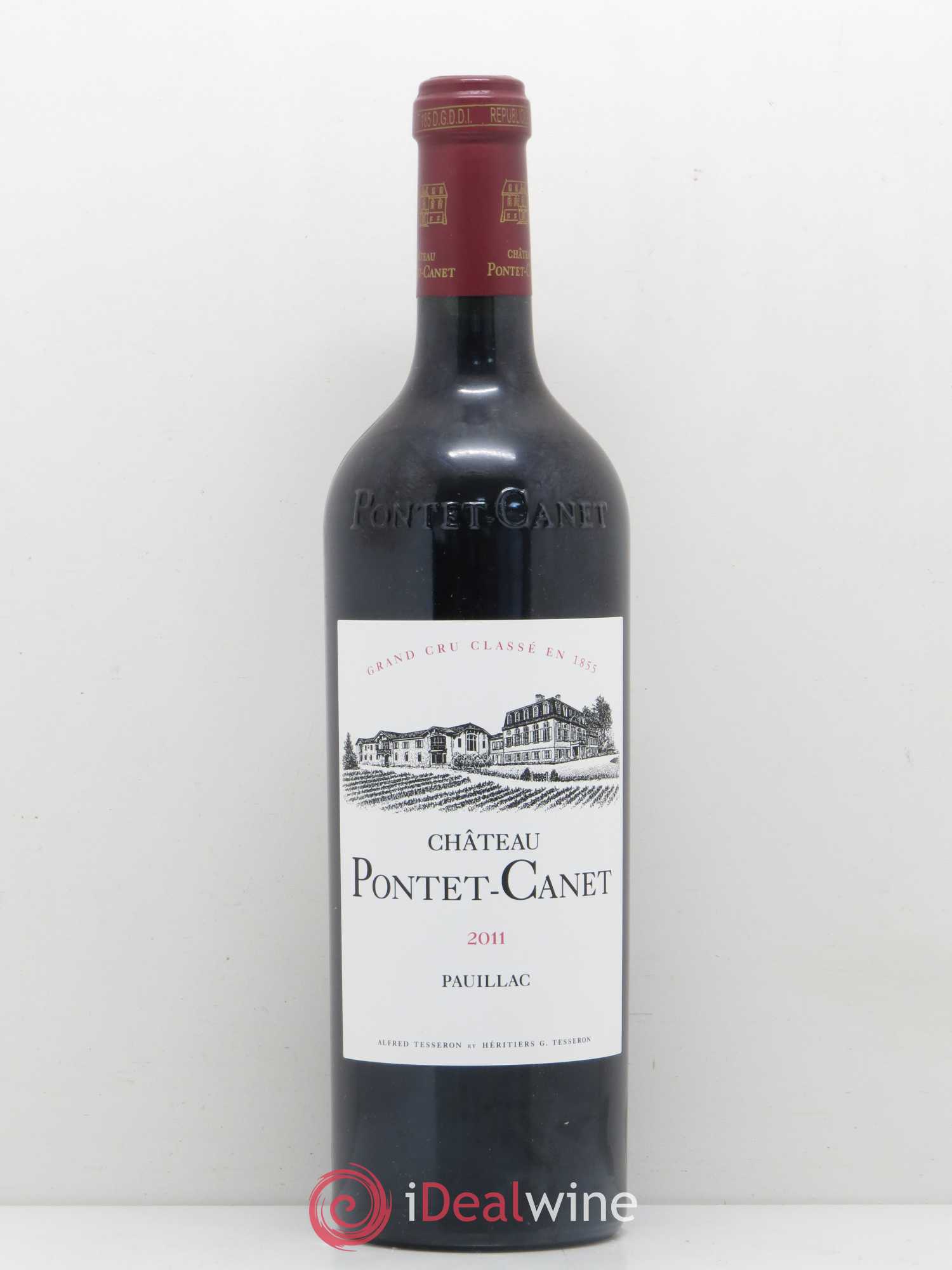 Château Pontet Canet 5ème Grand Cru Classé 2011 - Lot de 1 bouteille - 0
