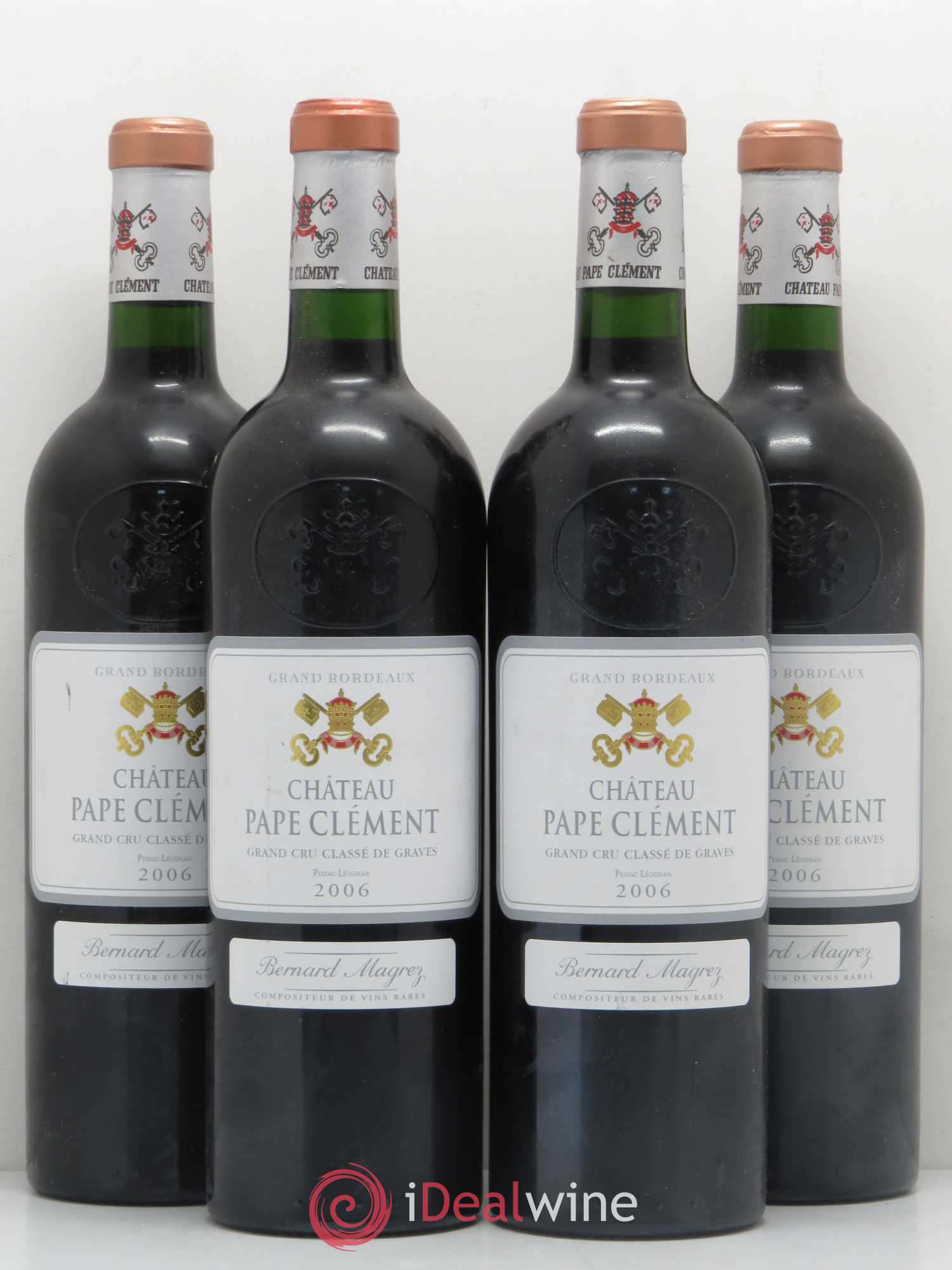 Château Pape Clément Cru Classé de Graves 2006 - Lot de 4 bouteilles - 0