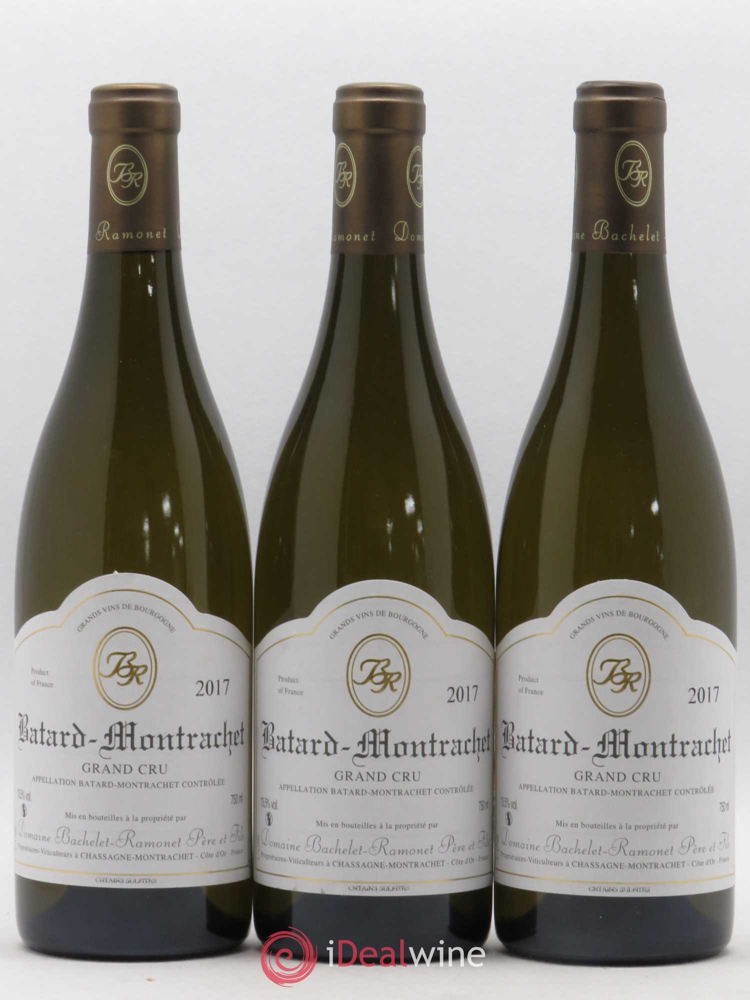 Bâtard-Montrachet Grand Cru Bachelet-Ramonet (Domaine) 2017 - Lot de 3 bouteilles - 0