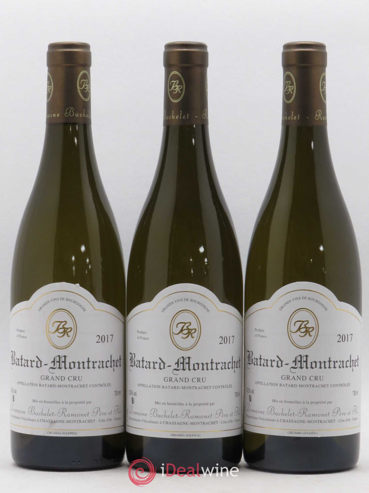 Bâtard-Montrachet Grand Cru Bachelet-Ramonet (Domaine) 2017 - Lot de 3 bouteilles - 0