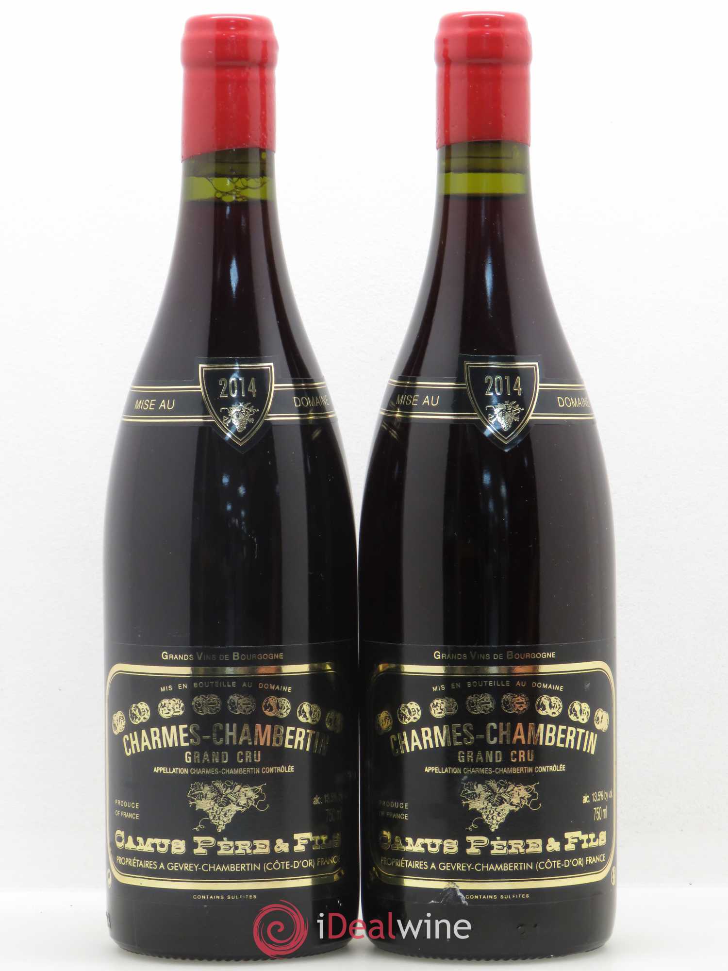 Charmes-Chambertin Grand Cru Domaine Camus 2014 - Posten von 2 Flaschen - 0