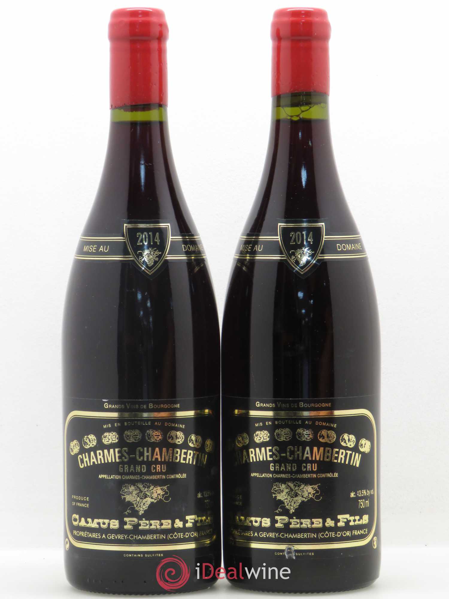 Charmes-Chambertin Grand Cru Domaine Camus 2014 - Posten von 2 Flaschen - 0