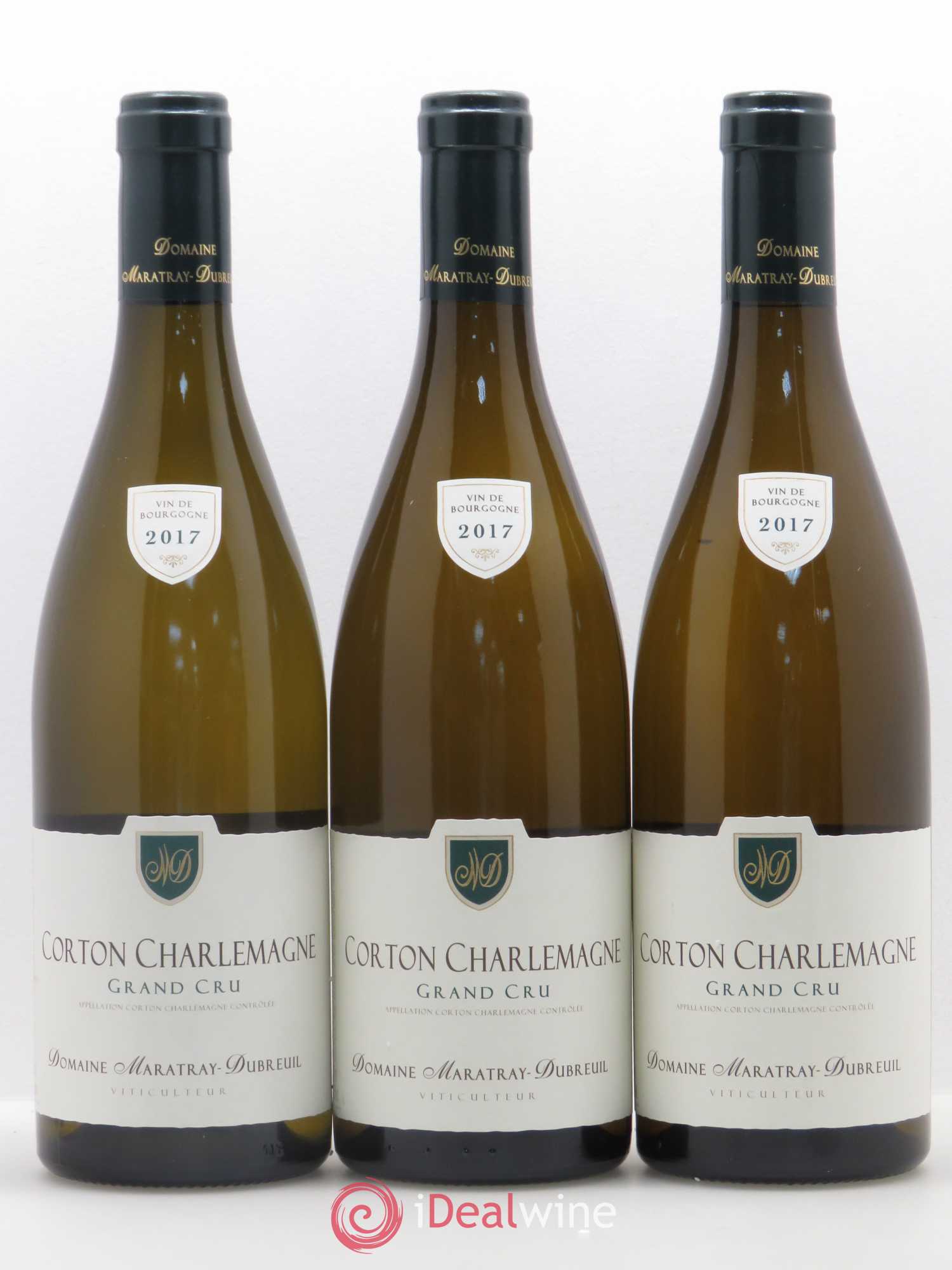 Corton-Charlemagne Grand Cru 2017 - Posten von 3 Flaschen - 0