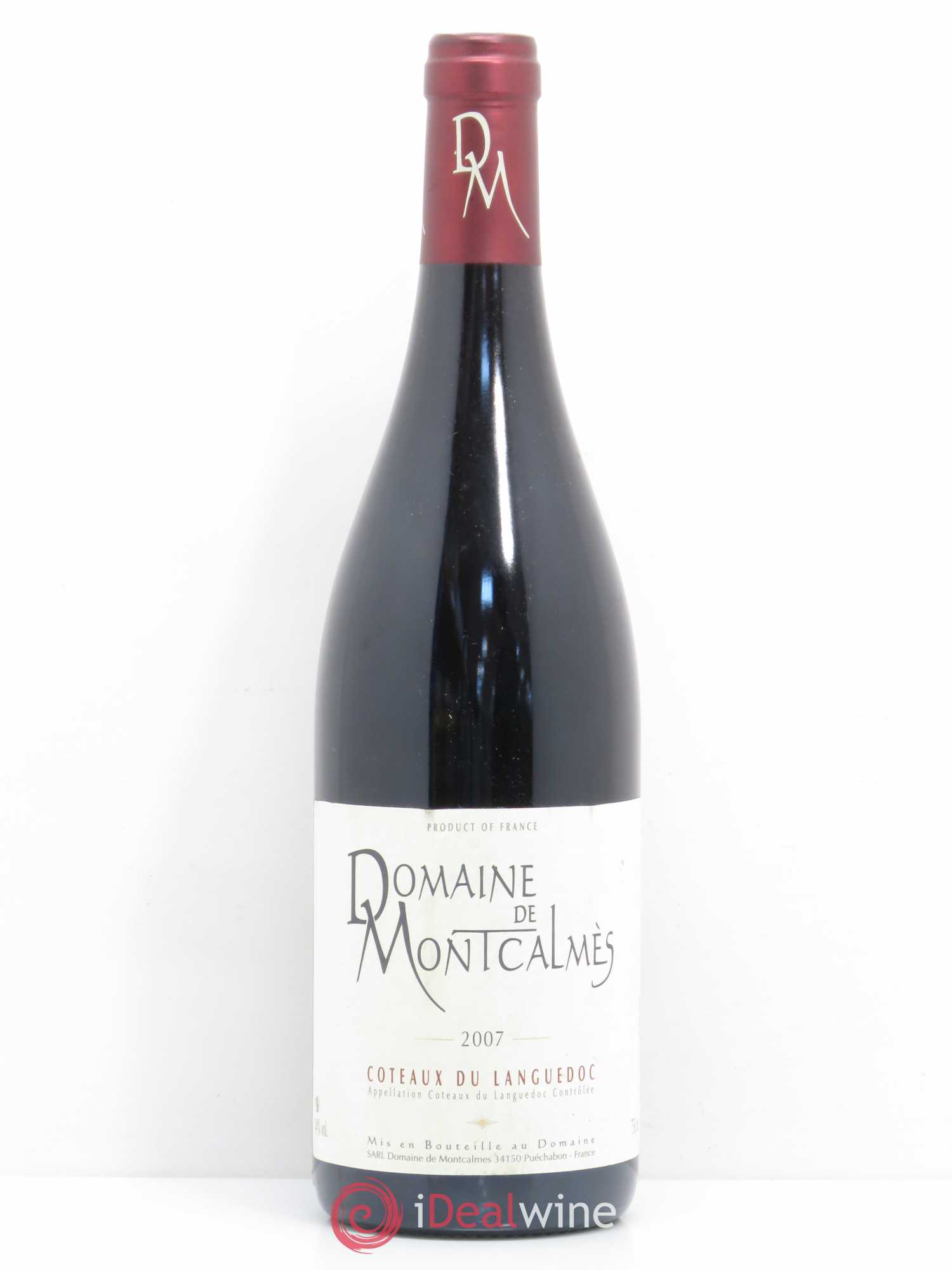Terrasses du Larzac Domaine de Montcalmès Frédéric Pourtalié 2007 - Lot de 1 bouteille - 0
