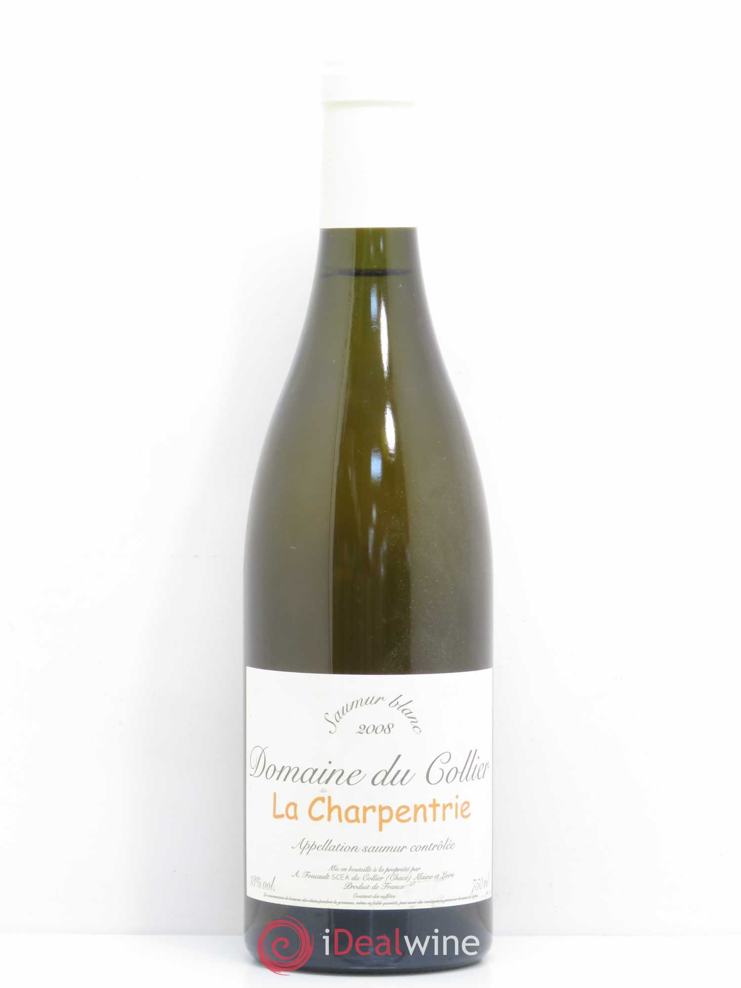 Saumur La Charpentrie Domaine du Collier 2008 - Lot de 1 bouteille - 0