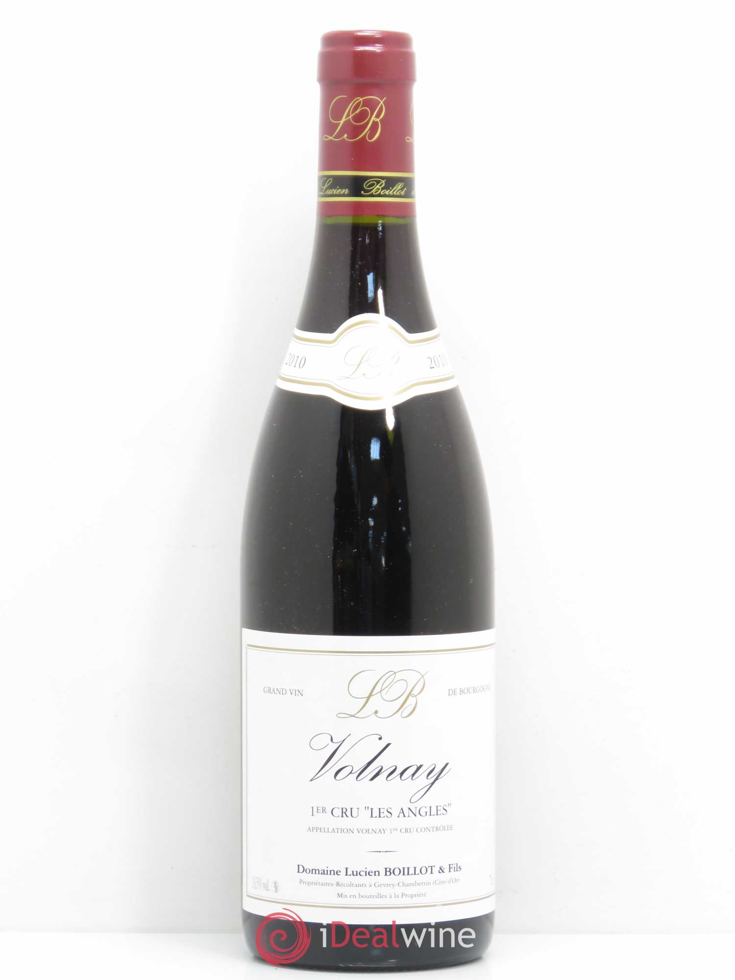 Volnay 1er Cru Les Angles Lucien Boillot et Fils 2010 - Posten von 1 Flasche - 0