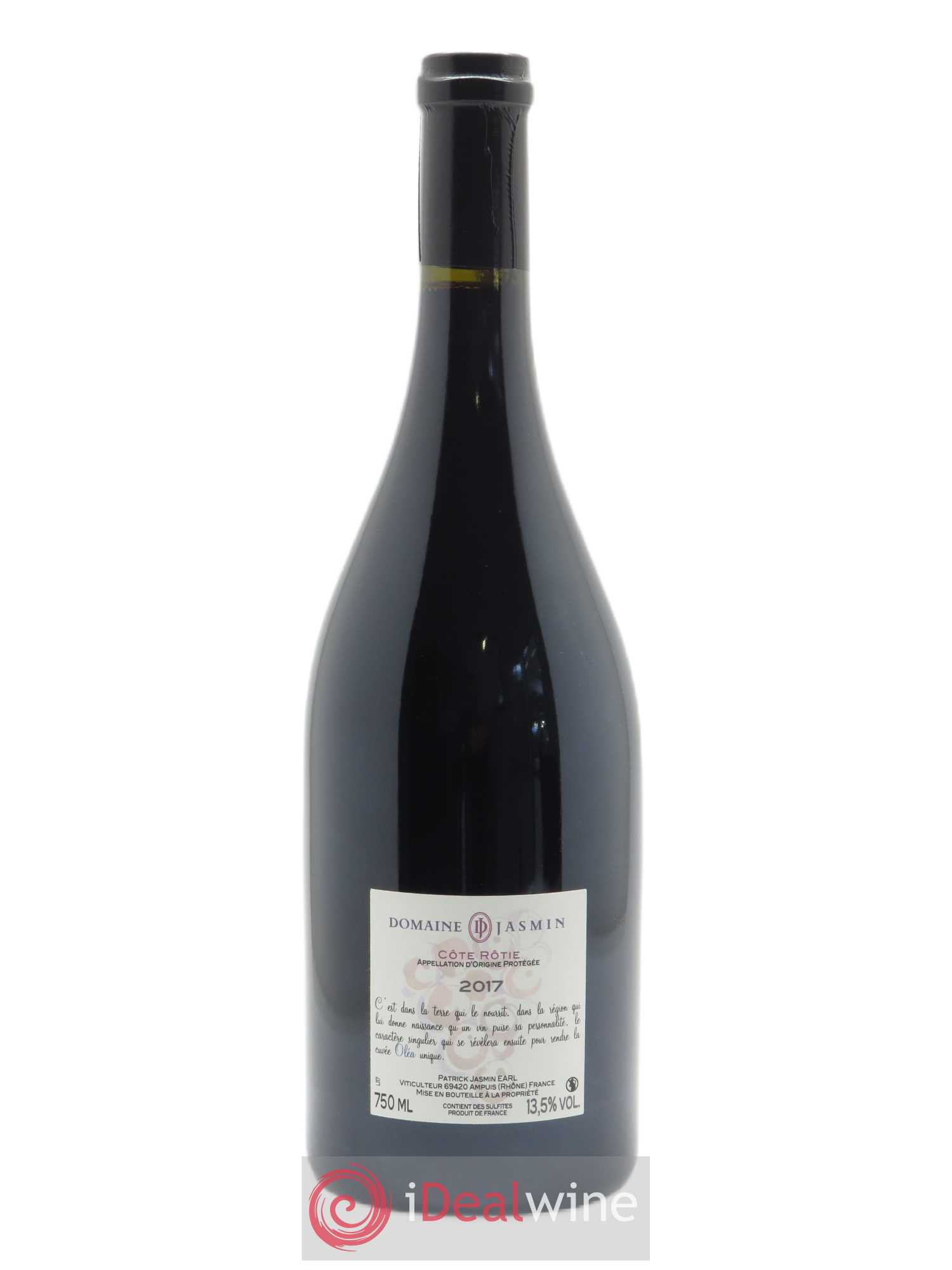 Côte-Rôtie Oléa Jasmin (Domaine) 2017 - Lot de 1 bouteille - 1
