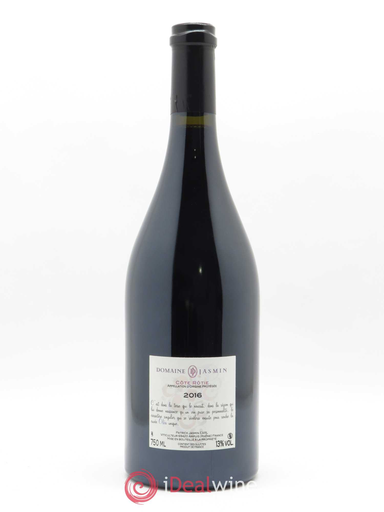 Côte-Rôtie Oléa Jasmin (Domaine) 2016 - Lot de 1 bouteille - 1