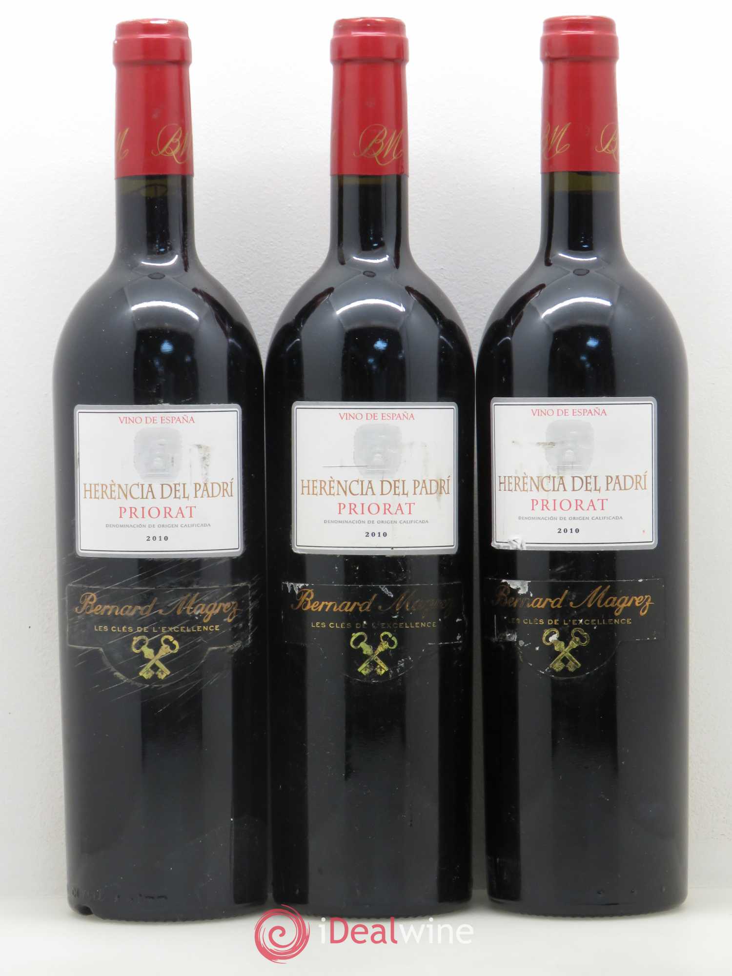 Priorat DOCA Bernard Magrez Herencia Del Padrí 2010 - Posten von 3 Flaschen - 0