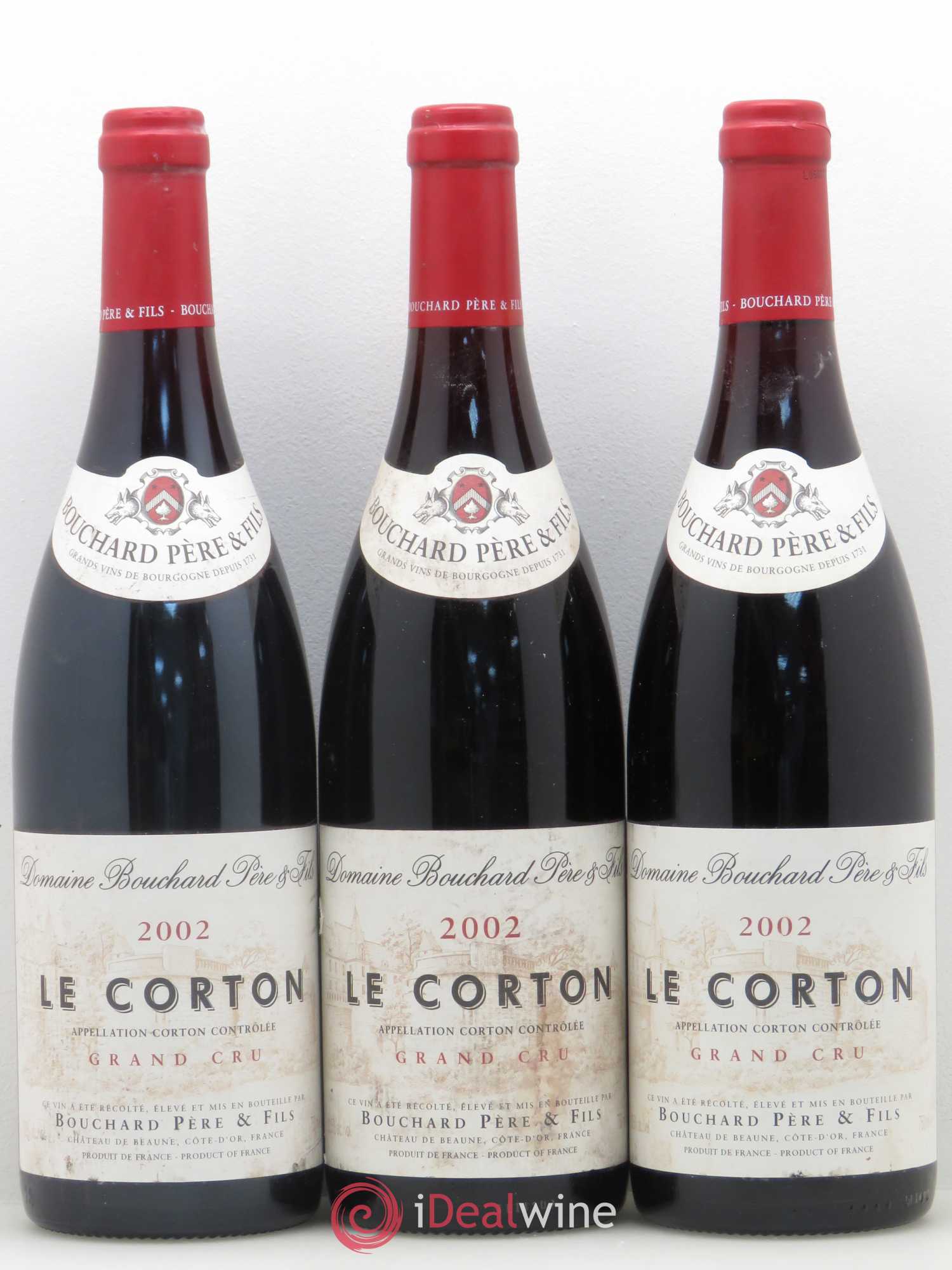 Corton Grand Cru Le Corton Bouchard Père & Fils 2002 - Lot de 6 bouteilles - 2