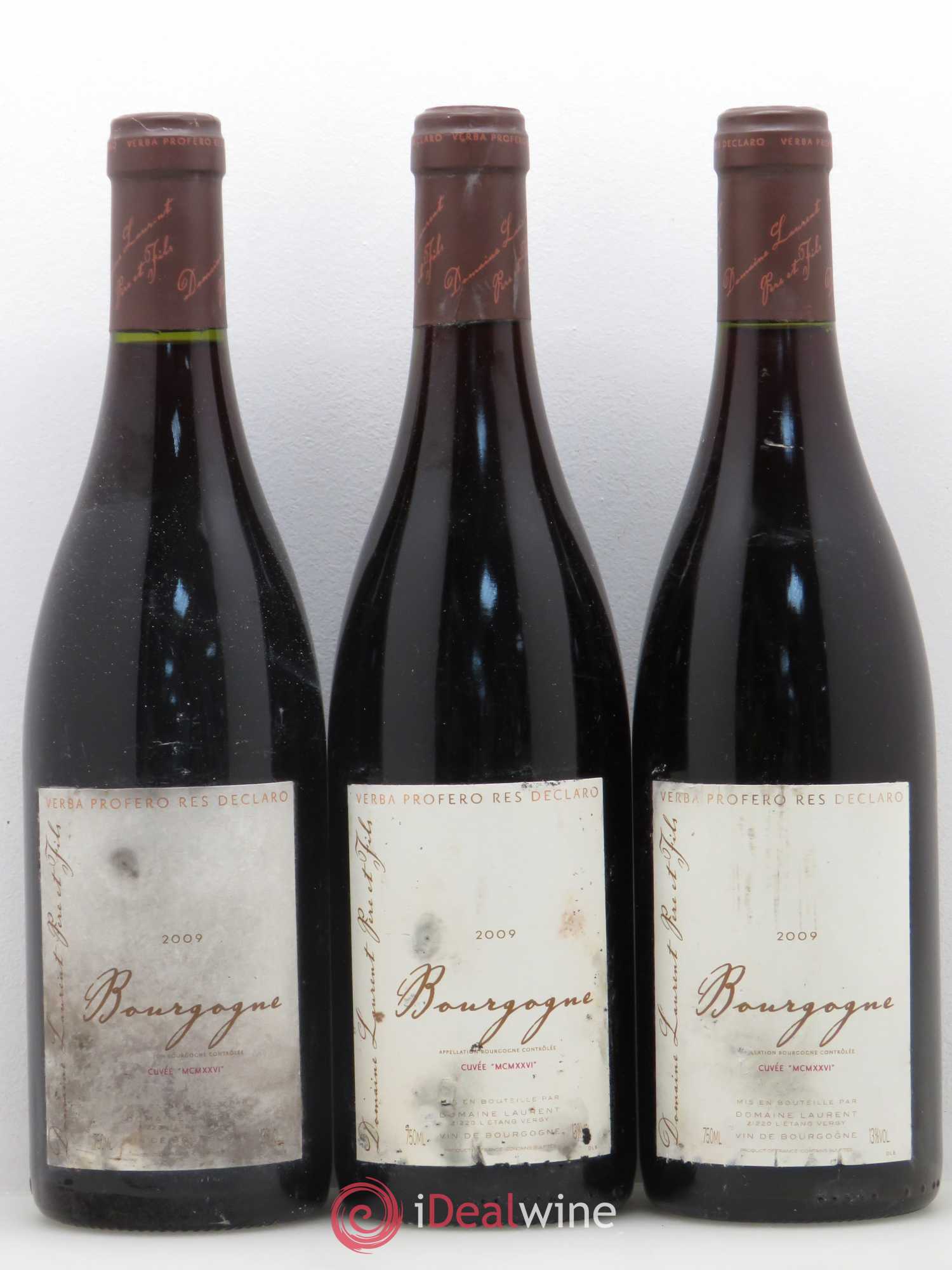 Bourgogne Cuvée MCMXXVI Dominique Laurent 2009 - Posten von 6 Flaschen - 1